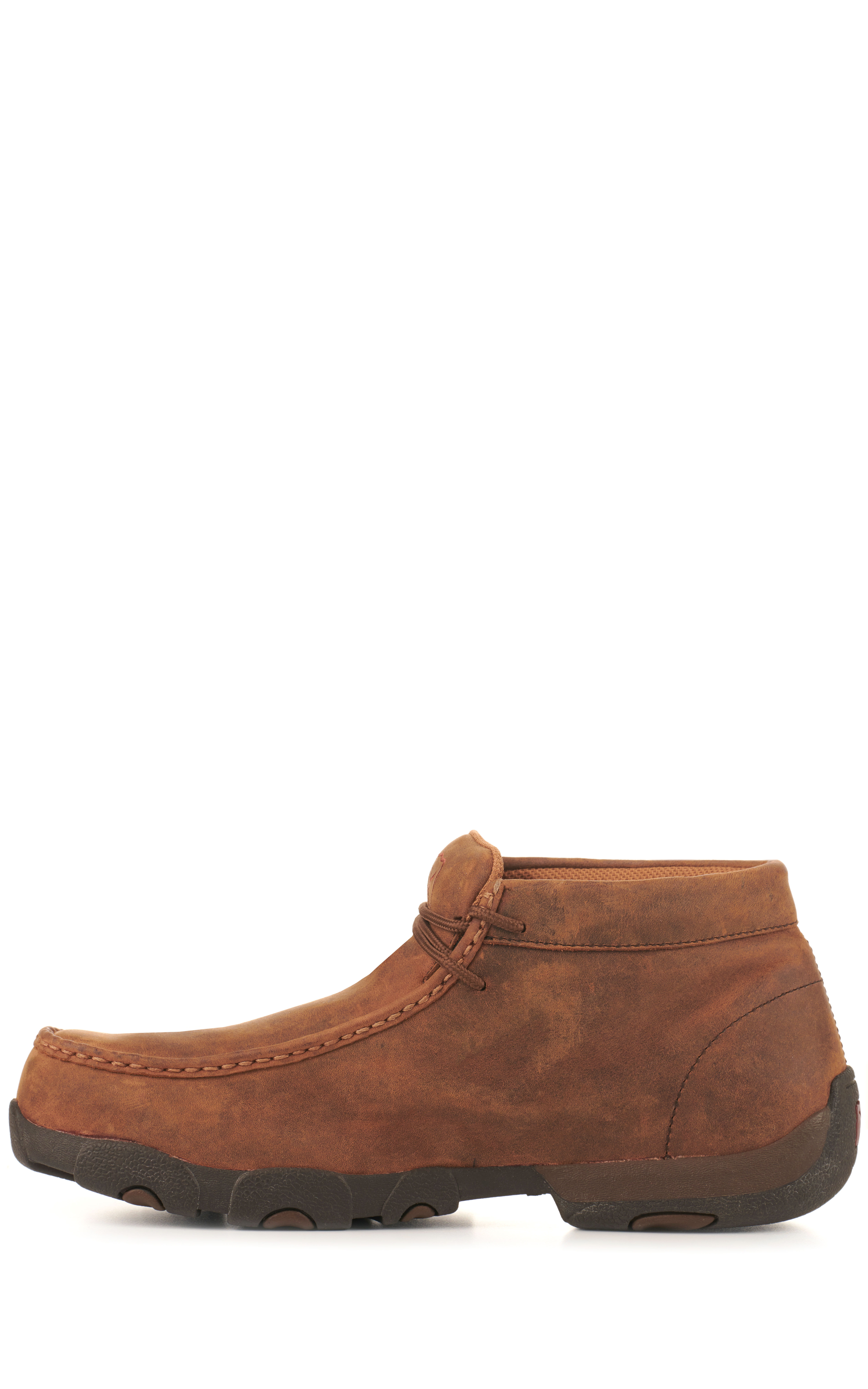 Twisted X Men's Brown MetGuard Round Moc Steel Toe Lace Up Work Shoe - Image 1