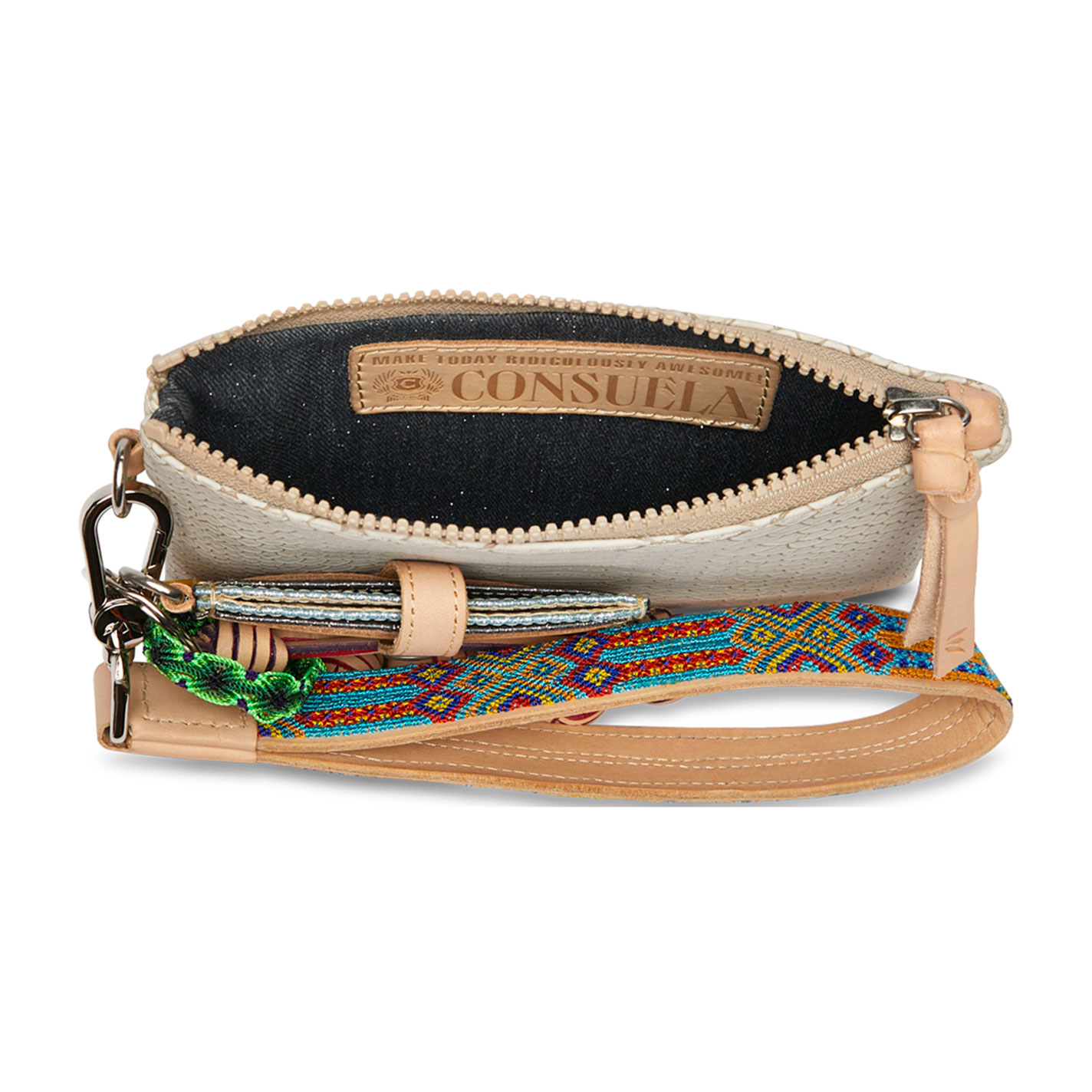 Consuela Thunderbird Snake Print Combi Wristlet - Image 1