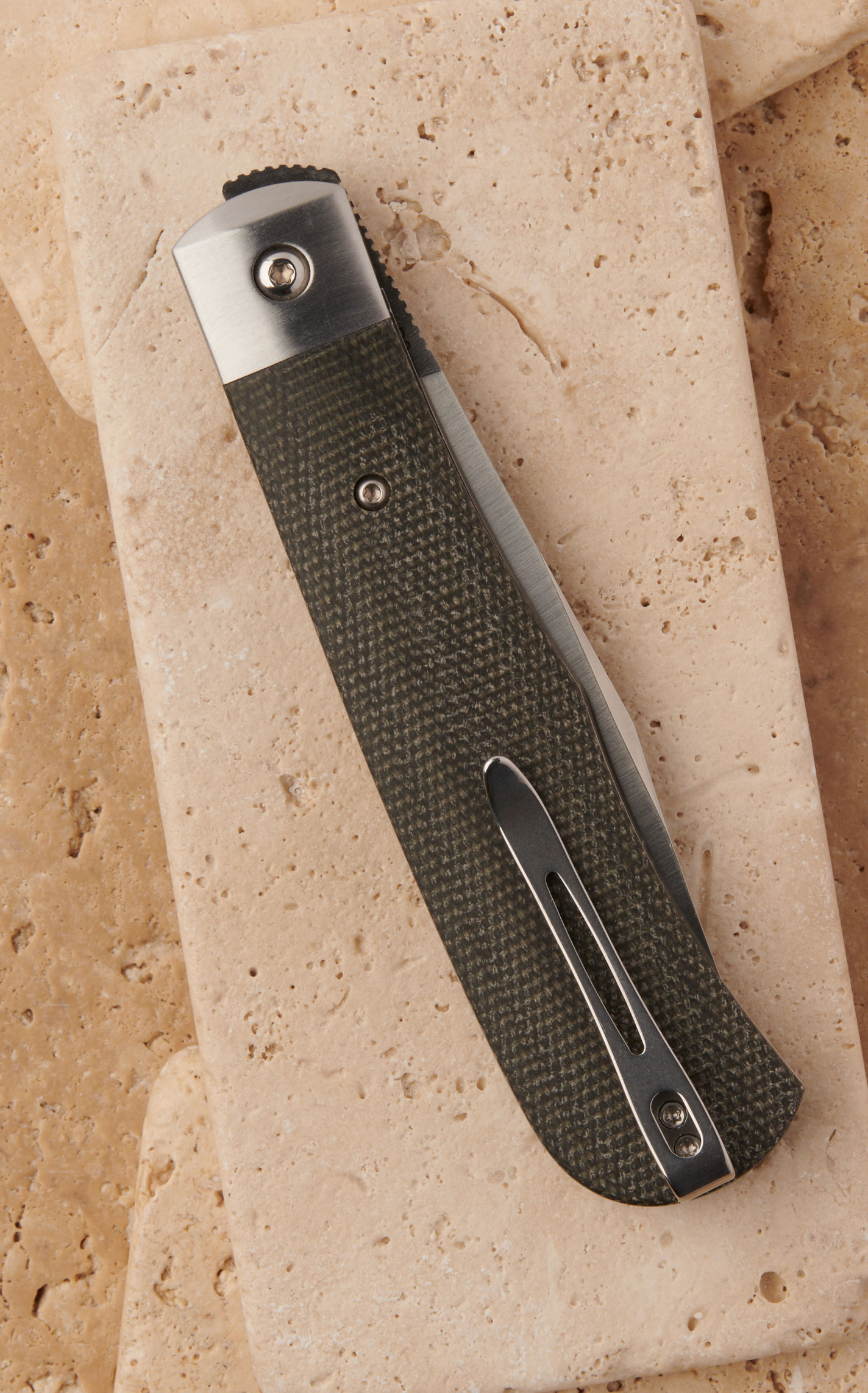 Boker Plus Bonfire Micarta Pocket Knife - Image 1