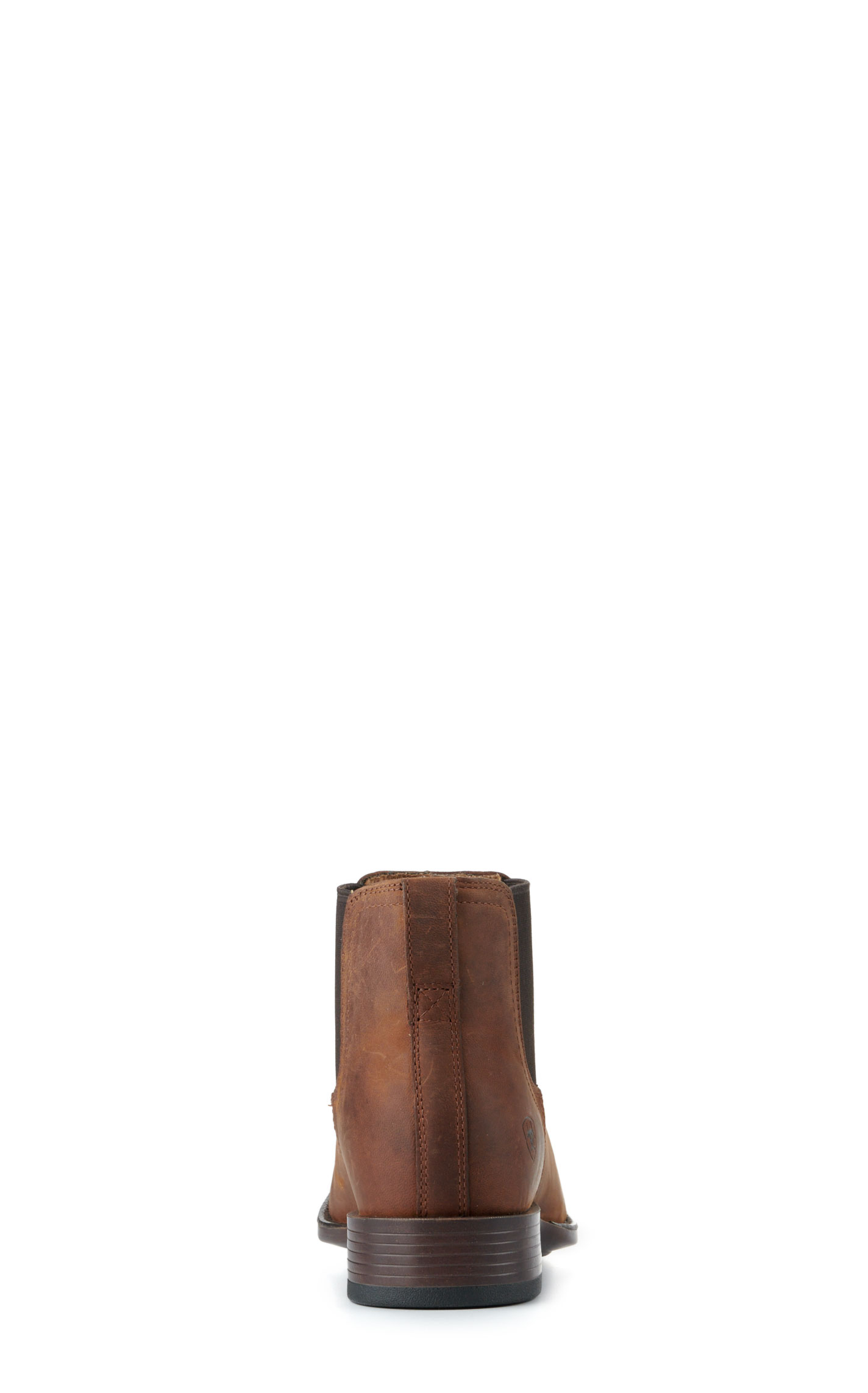 Ariat Men's Booker Ultra Rough Tan Bantamweight Wide Square Toe Chelsea Boots - Image 1