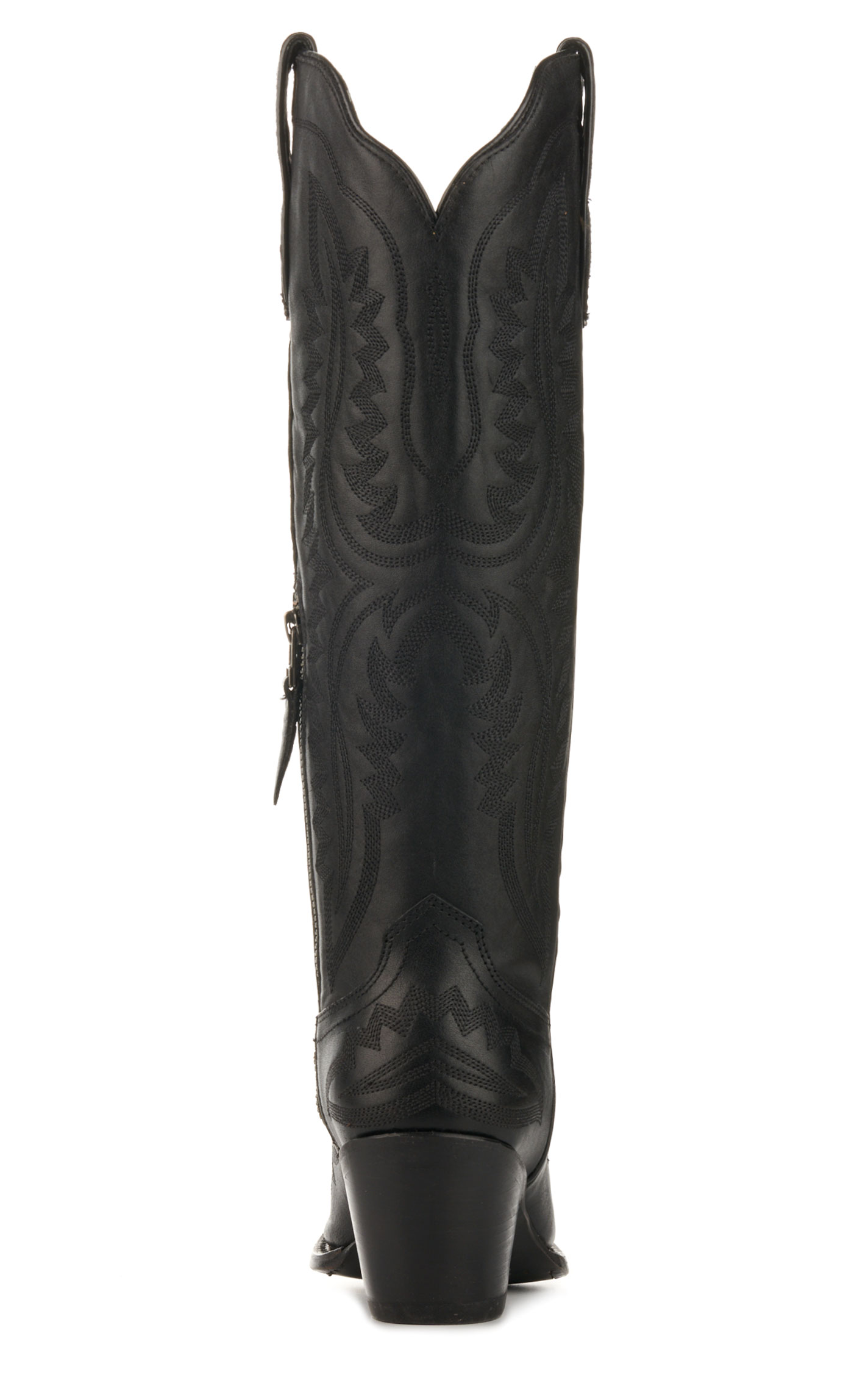Ariat Women's Casanova Obsidian Black Snip Toe Tall Cowboy Boots - Image 1