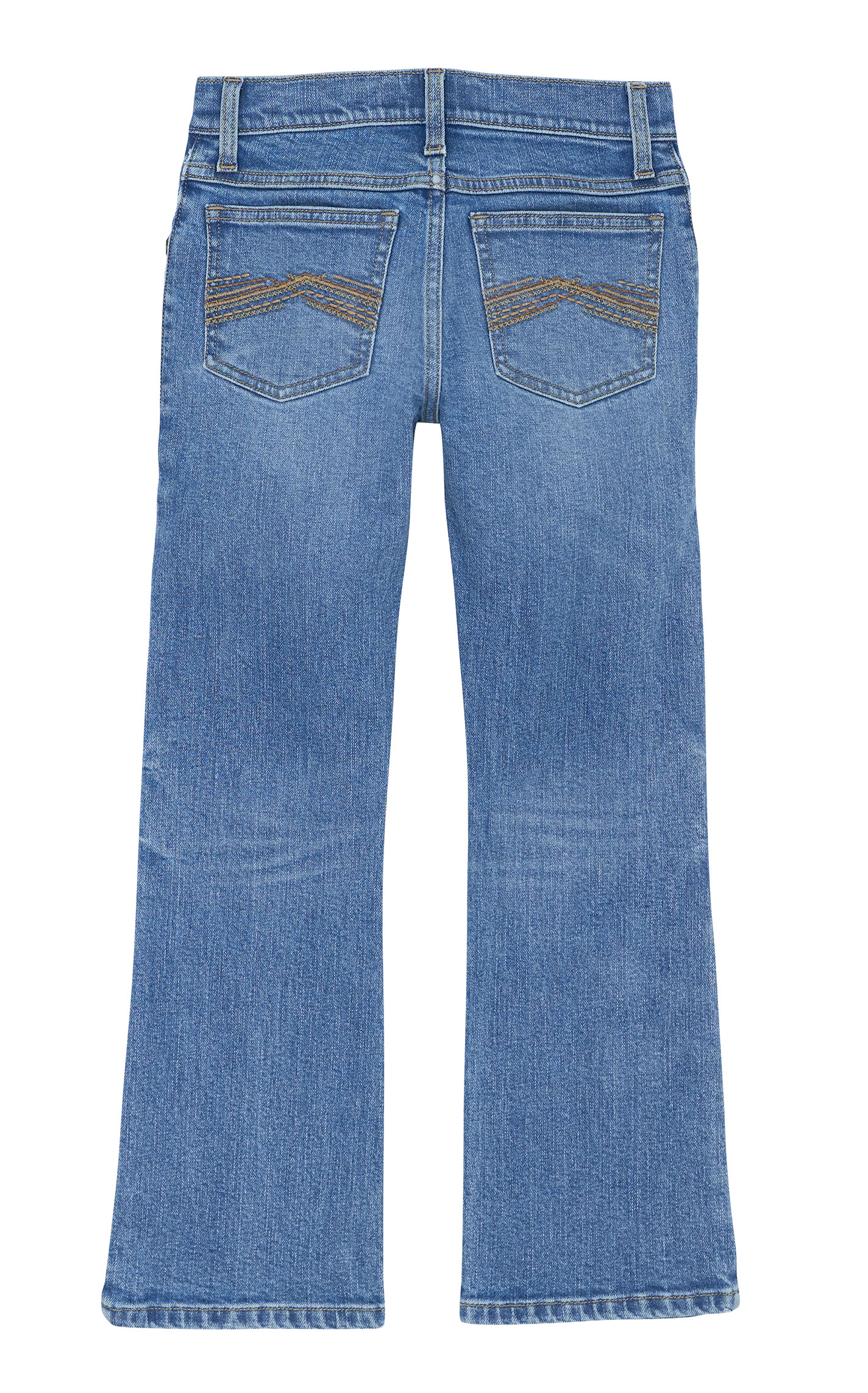 Wrangler 20X Boy's 42 Vintage Seaside Medium Wash Bootcut Jeans (8-16) - Image 1