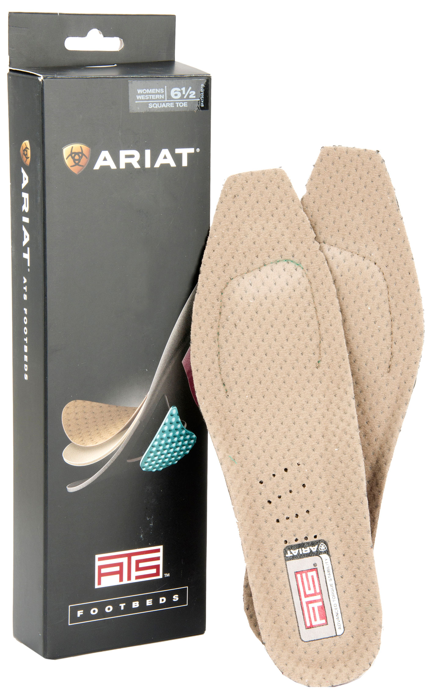 Ariat Women's ATS Square Toe Insoles - Image 1