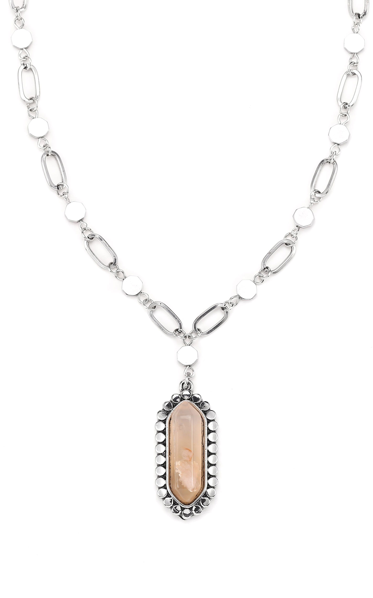 Cowgirl Confetti Silver & Citrine Shimmer And Shine Necklace  - Image 1