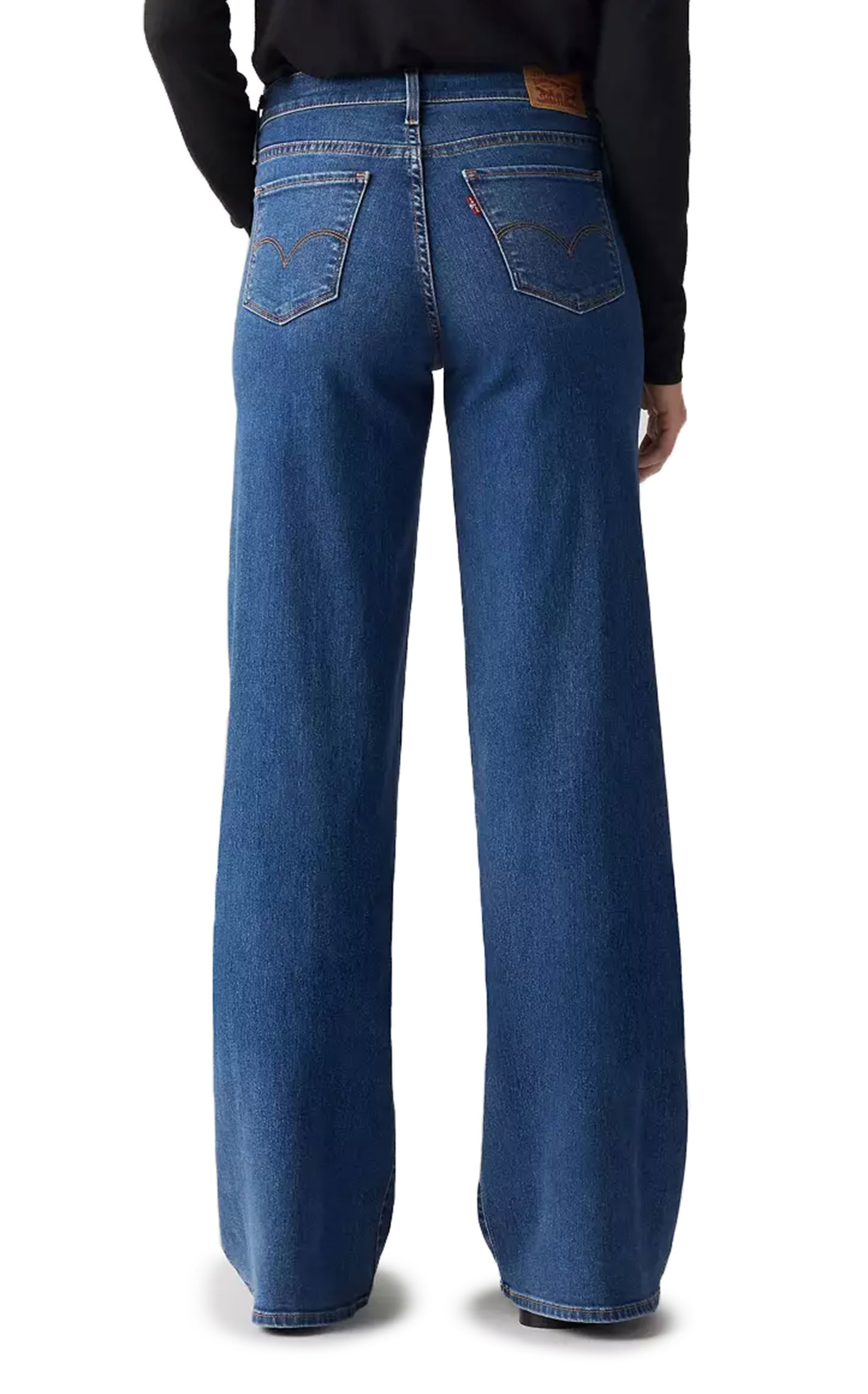 Levi's Women's 318 Clever Girl Mid Rise Shaping Wide Leg Jeans - Image 1