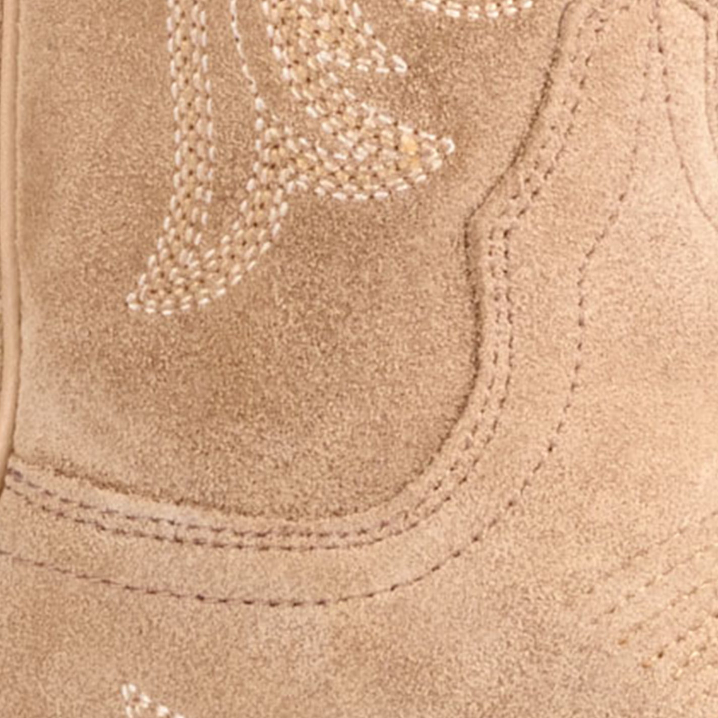 Ariat Women's Hazen Truly Taupe Roughout Suede Snip Toe Cowboy Boots - Image 1