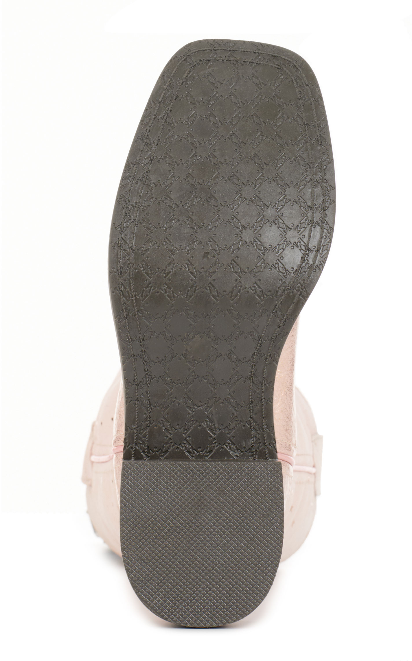 Smoky Mountain Youth Starlight Pink with Stars Wide Square Toe Cowboy Boots - Image 1