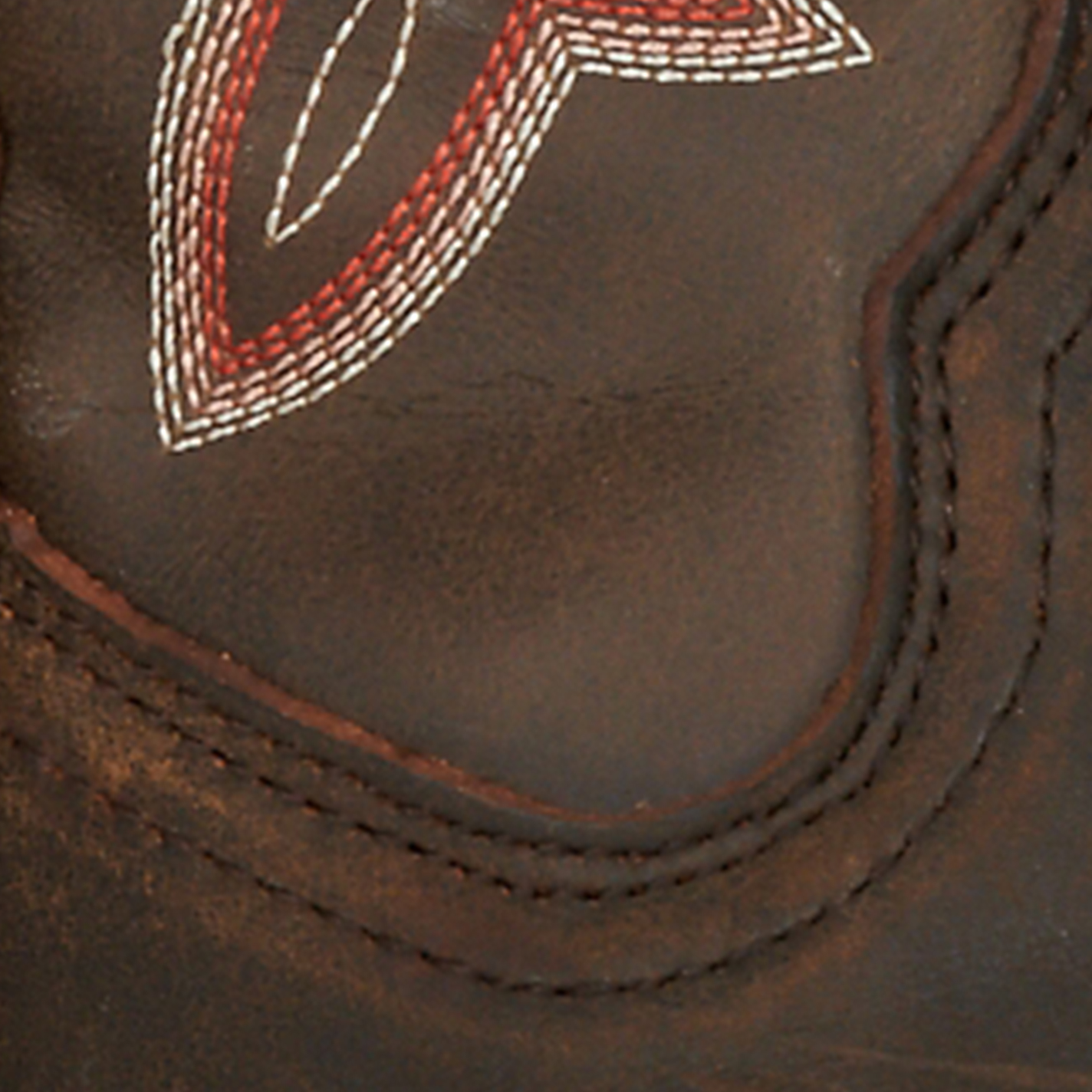 Durango Women's Crush Roasted Pecan with Fringe Snip Toe Cowboy Booties - Image 1