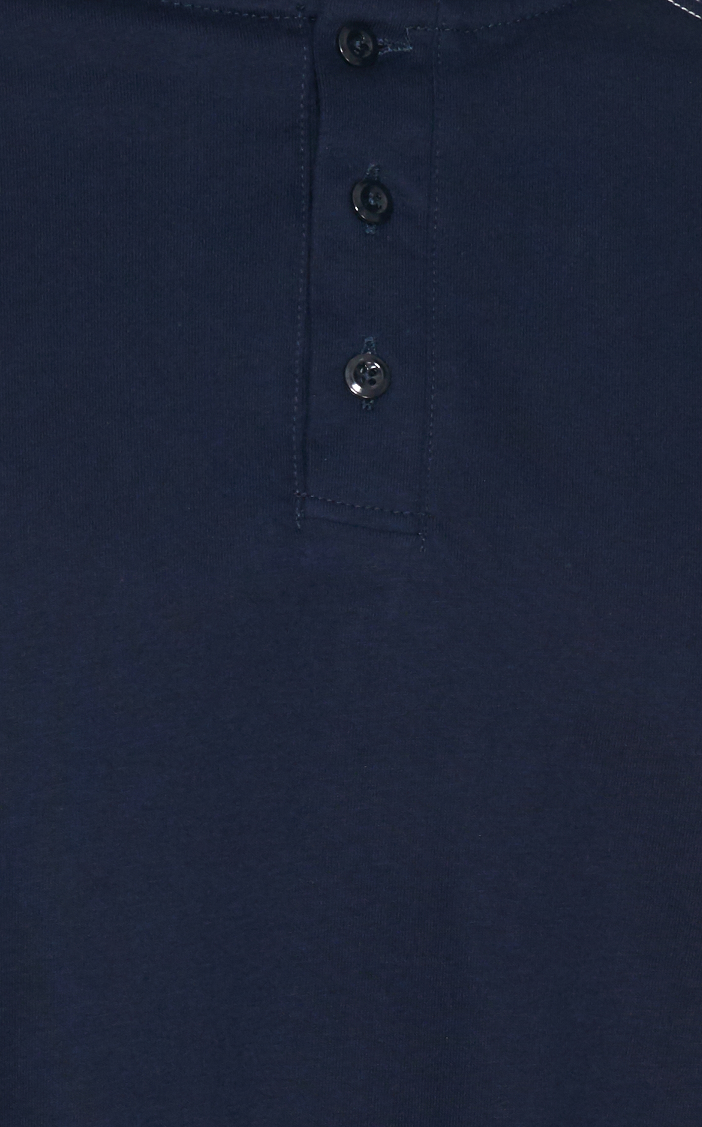 Ariat Men's Navy HRC2 Crew Neck FR Work Henley Shirt - Big & Tall - Image 1