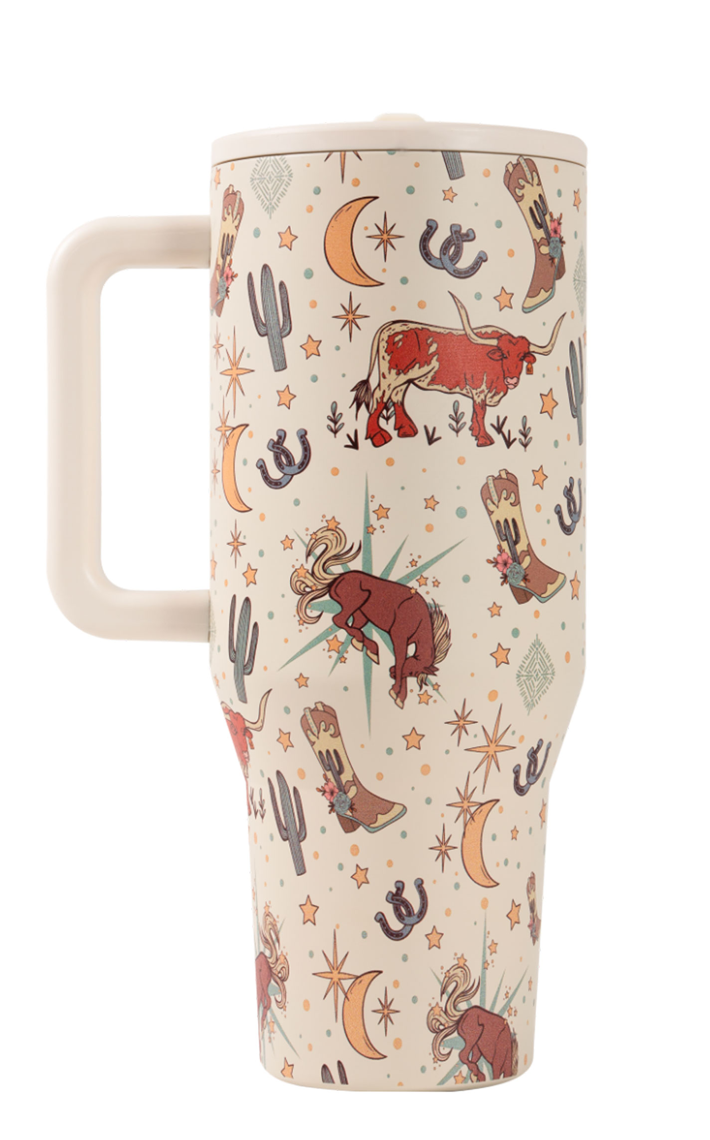 HydroJug Rodeo Print 40 oz Traveler Insulated Mug - Image 1