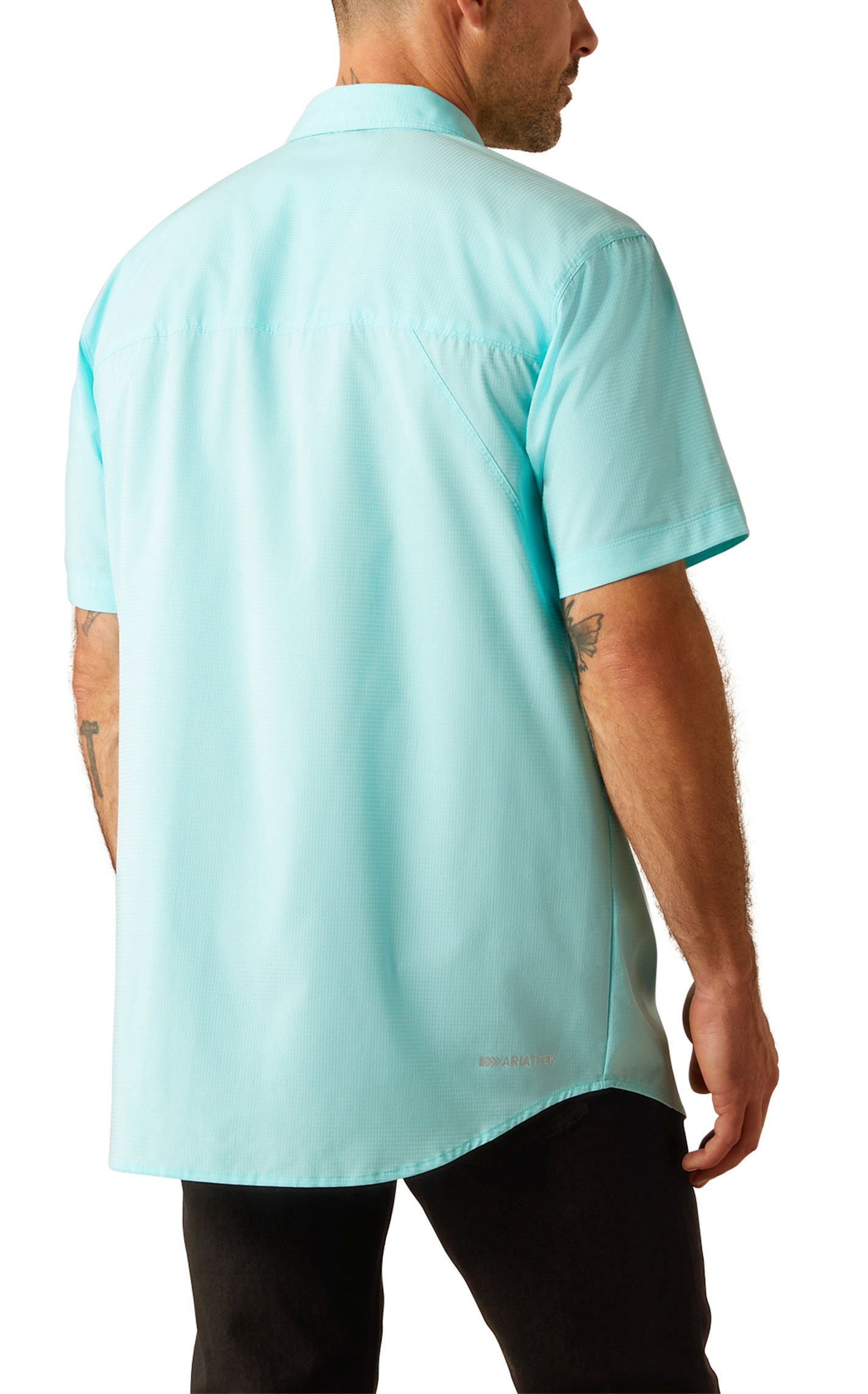 Ariat 360 Airflow Light Aqua Button Down Shirt - Image 1