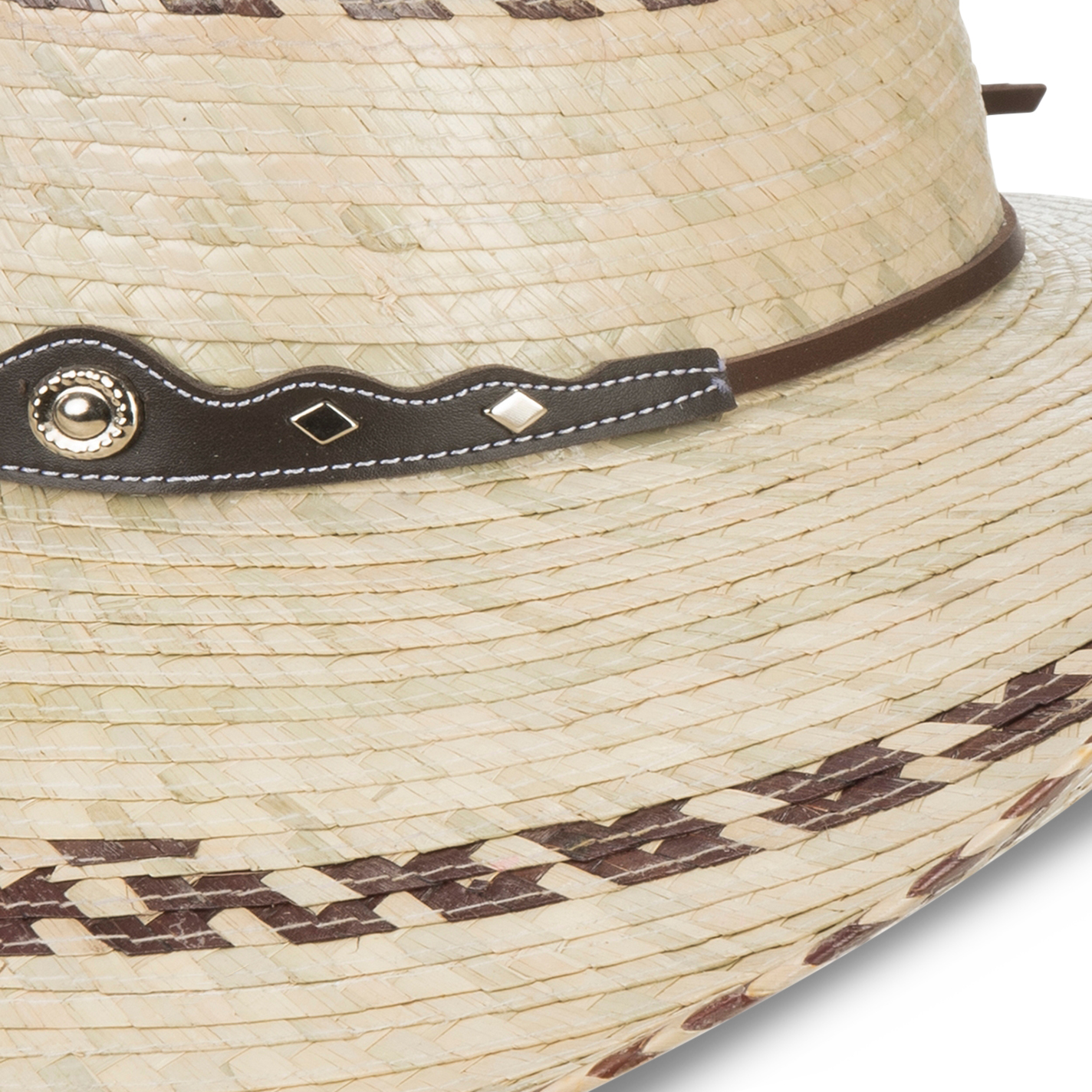 Cavender's Ranch Collection Pinto Palm Cowboy Hat - Image 1