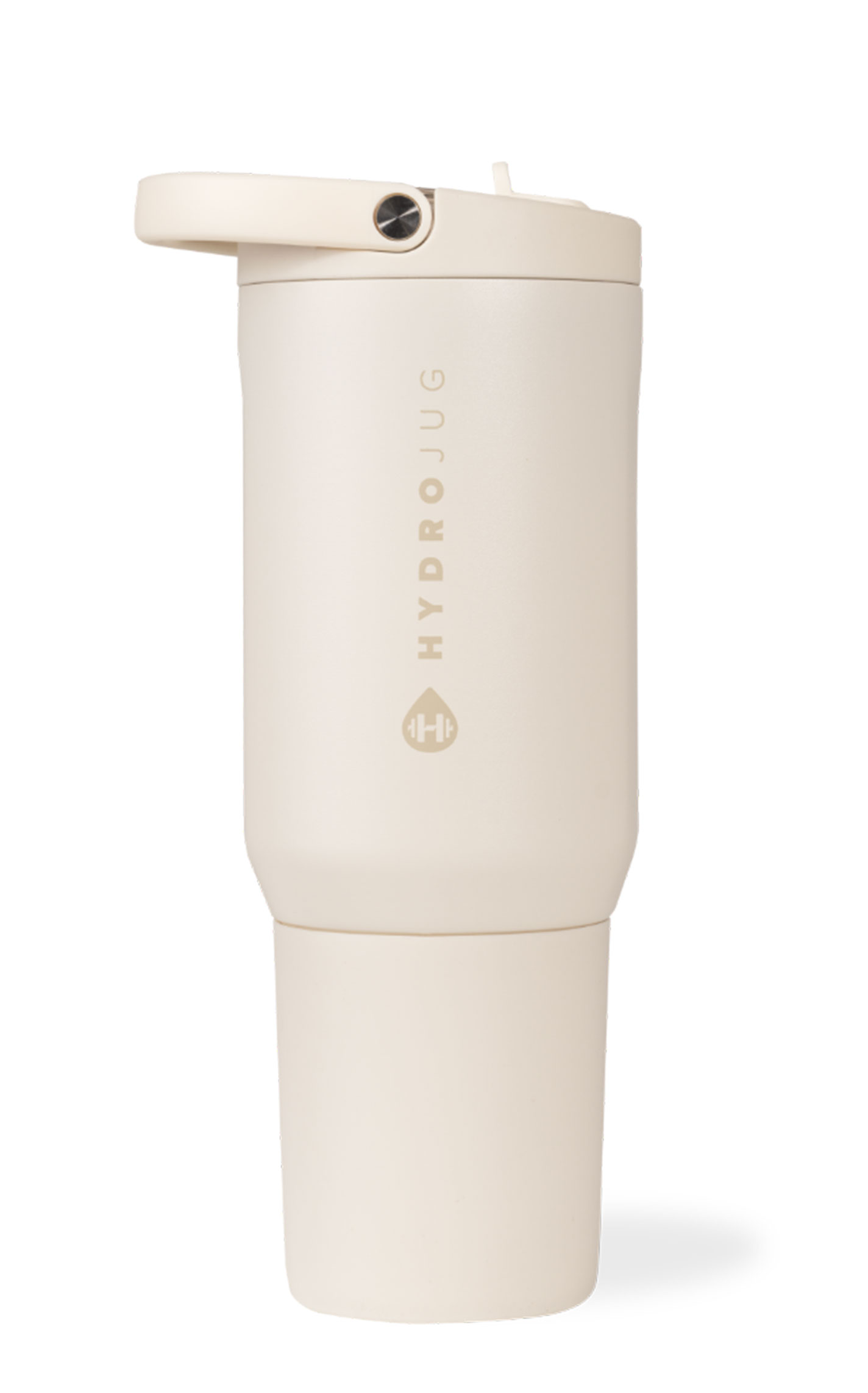 HydroJug Cream 20 oz Sport Insulated Bottle  - Image 1