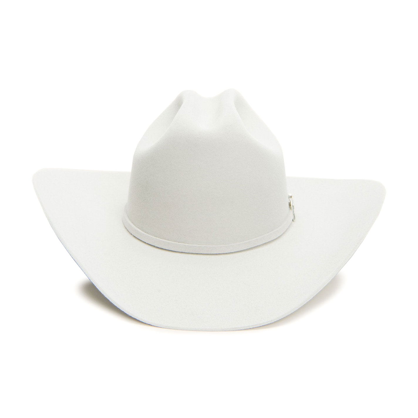 Stetson 6X Skyline Silver Gray Felt Cowboy Hat - Image 1