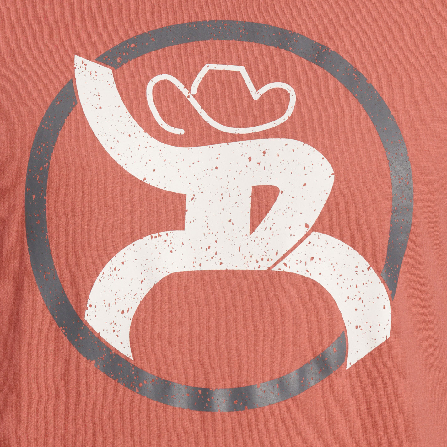 Hooey Men's Terracotta Hooey Logo Graphic T-Shirt - Image 1