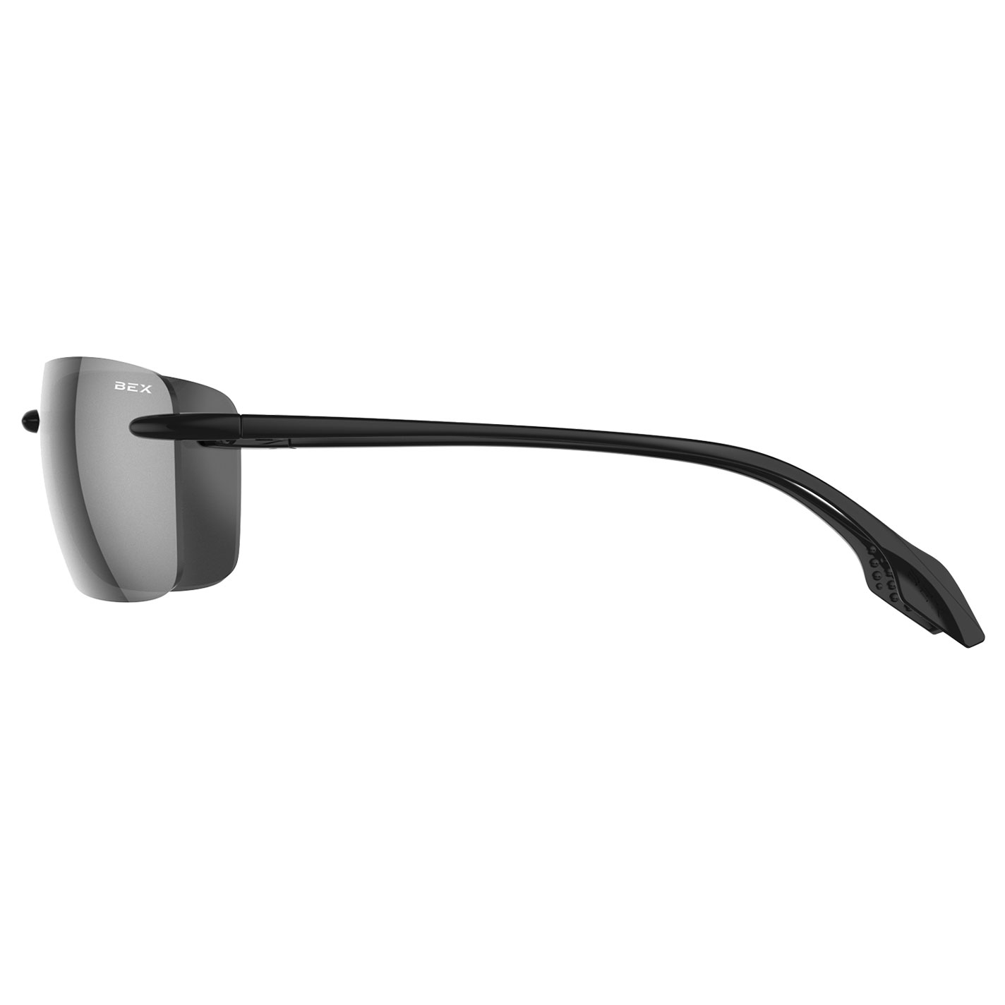 BEX Jaxyn X Black and Gray Polarized Sunglasses - Image 1