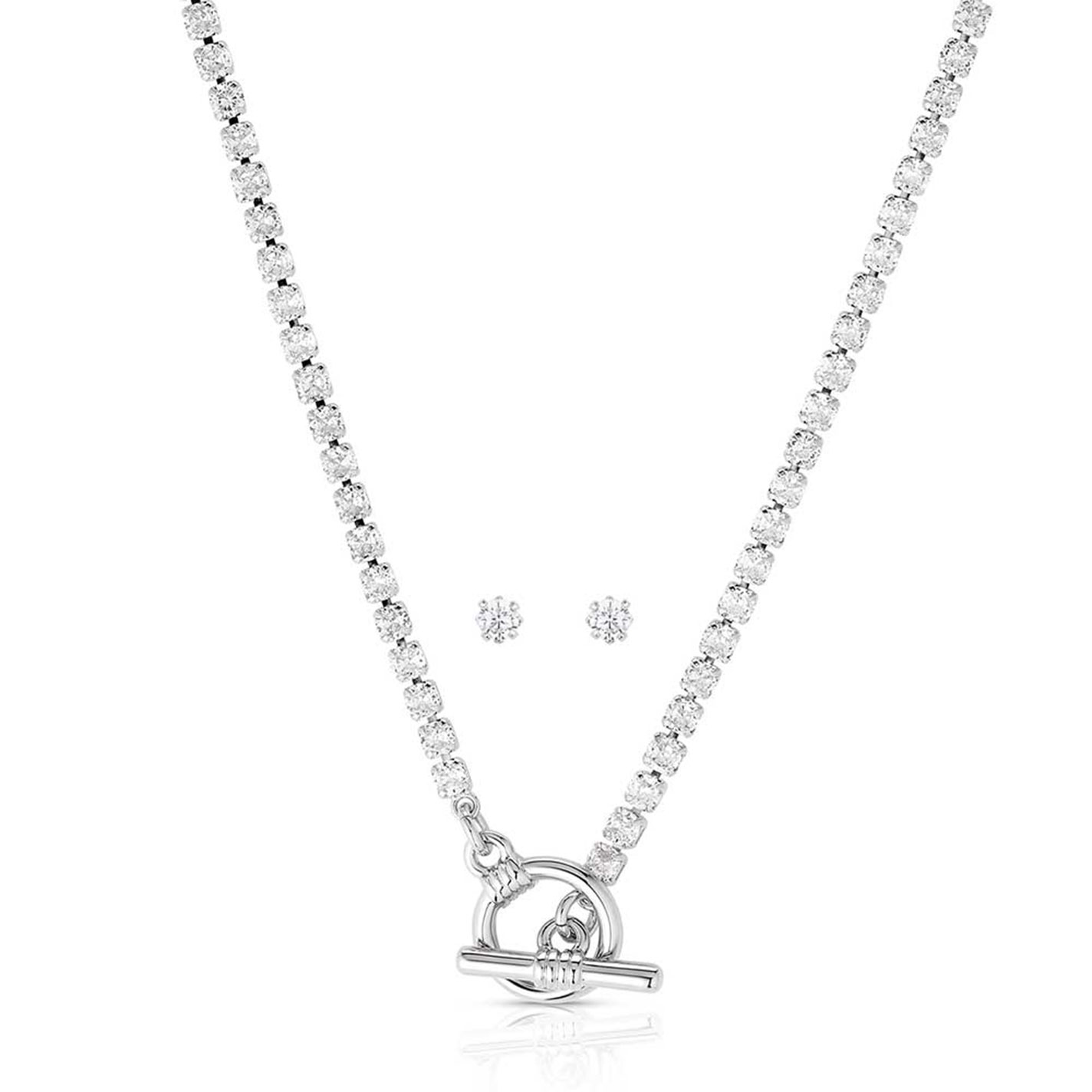 Montana Silversmiths Silver Touch of Starlight Jewelry Set - Image 1