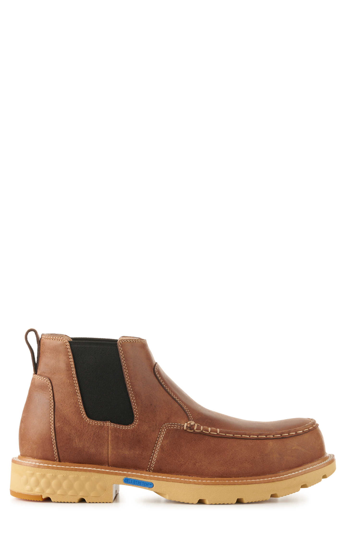 Twisted X Men's Ginger CellStretch Moc Nano Composite Toe Chelsea Work Boots - Image 1