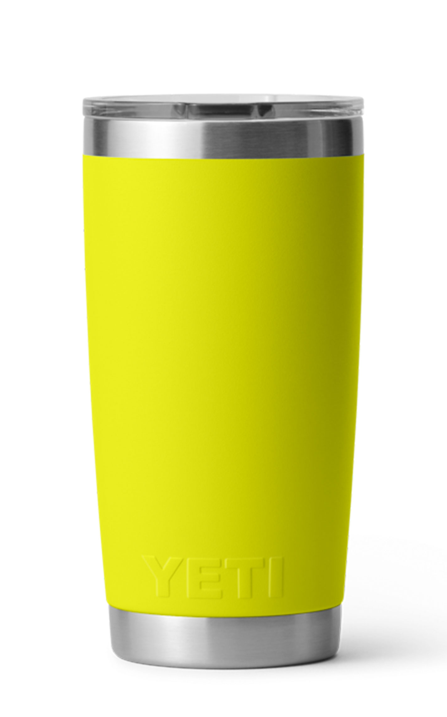 YETI Rambler Firefly Yellow 20 oz Tumbler with MagSlider Lid  - Image 1