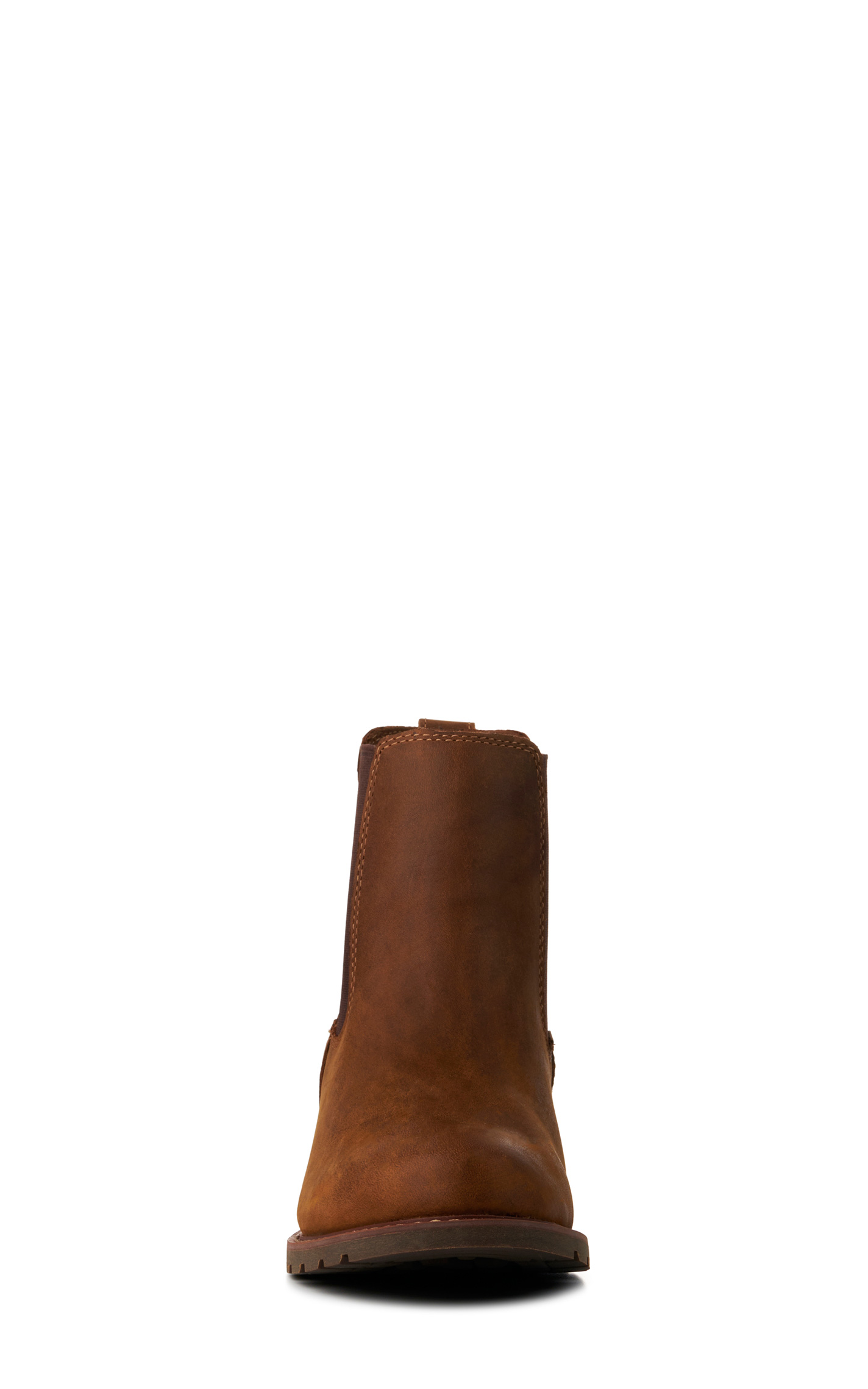 Ariat Women's Wexford Weathered Brown Waterproof Round Toe Chelsea Boots - Image 1