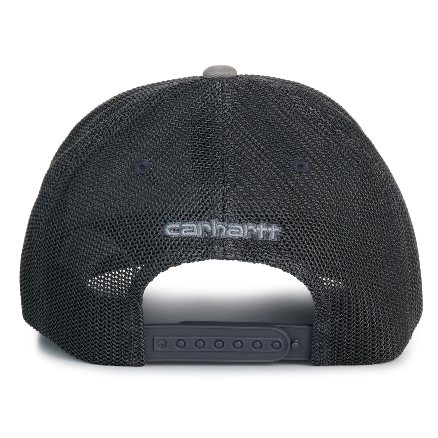 Carhartt Men's Ashes & Gray Rubber Logo Patch Cap - Image 1