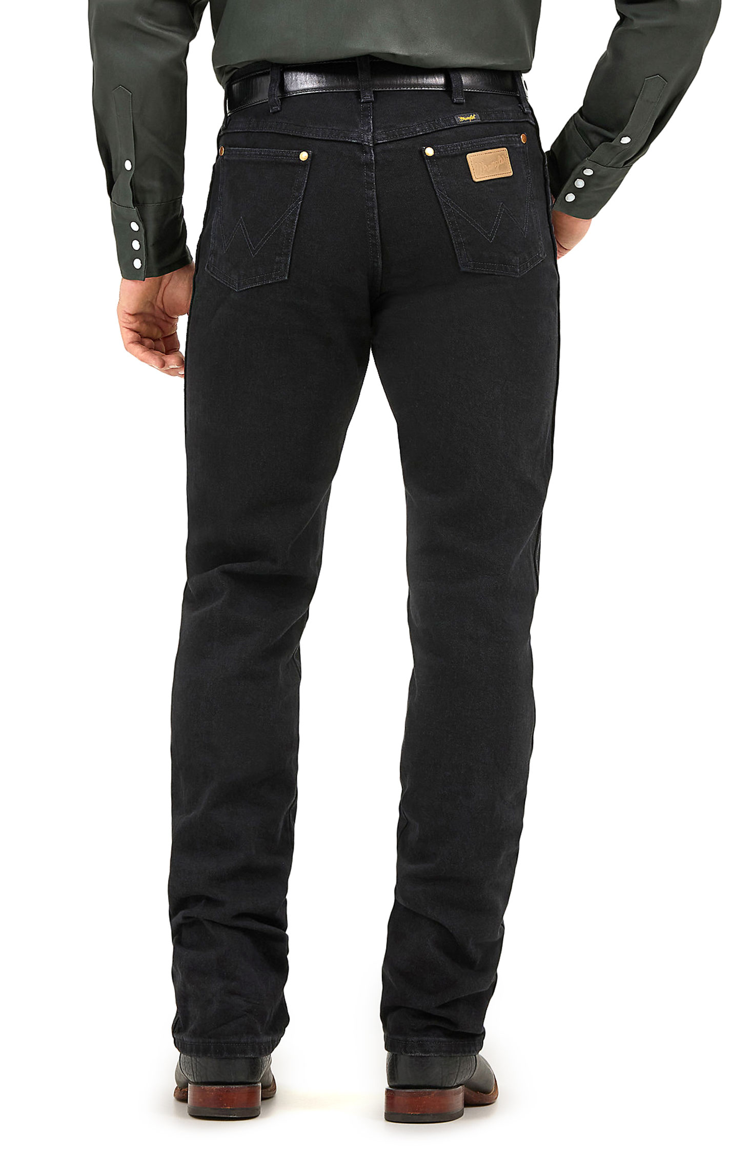 Wrangler Men's Black Cowboy Cut Original Fit Jeans - Tall - Image 1