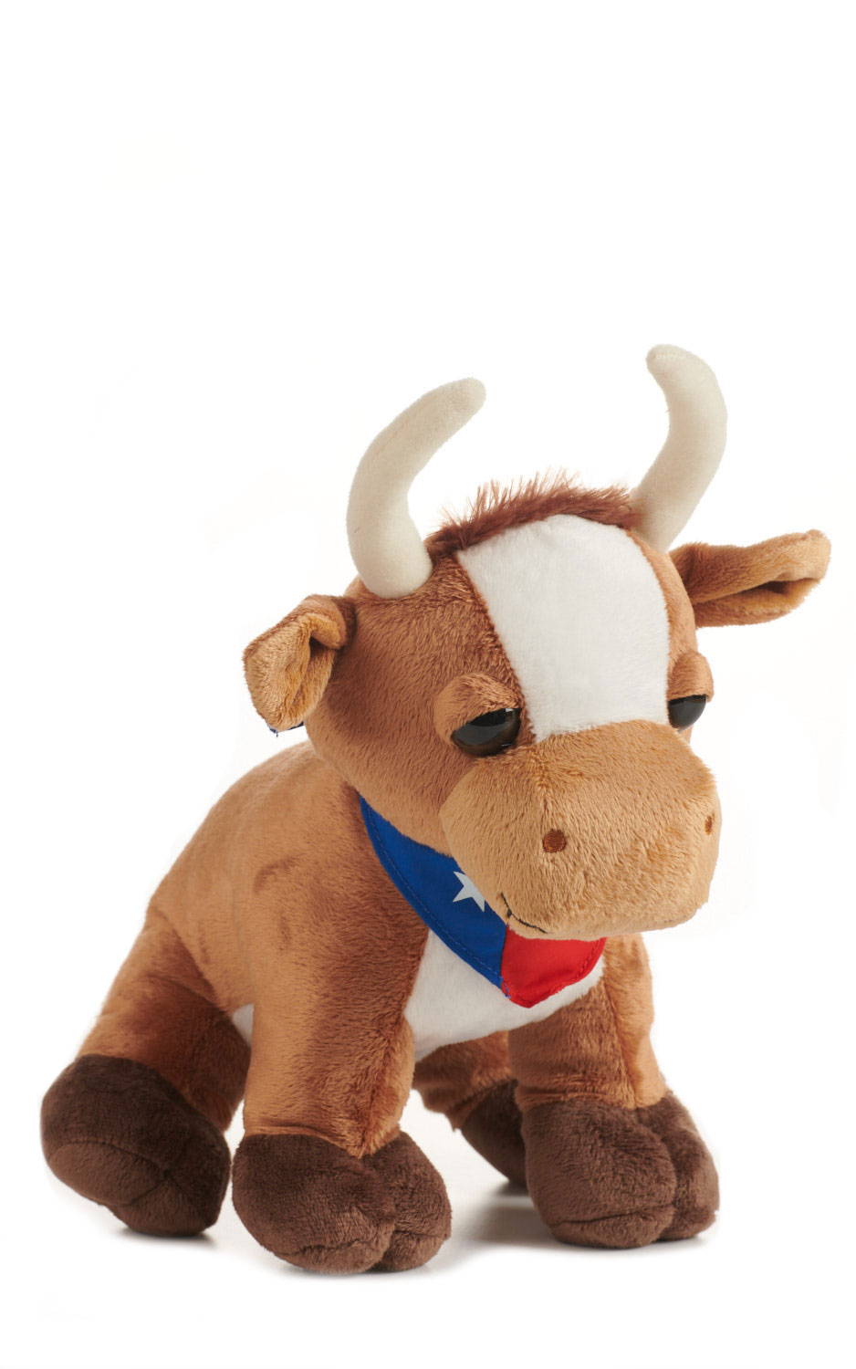 Texas Products Cute Longhorn & Bandana Stuffed Animal - Image 1