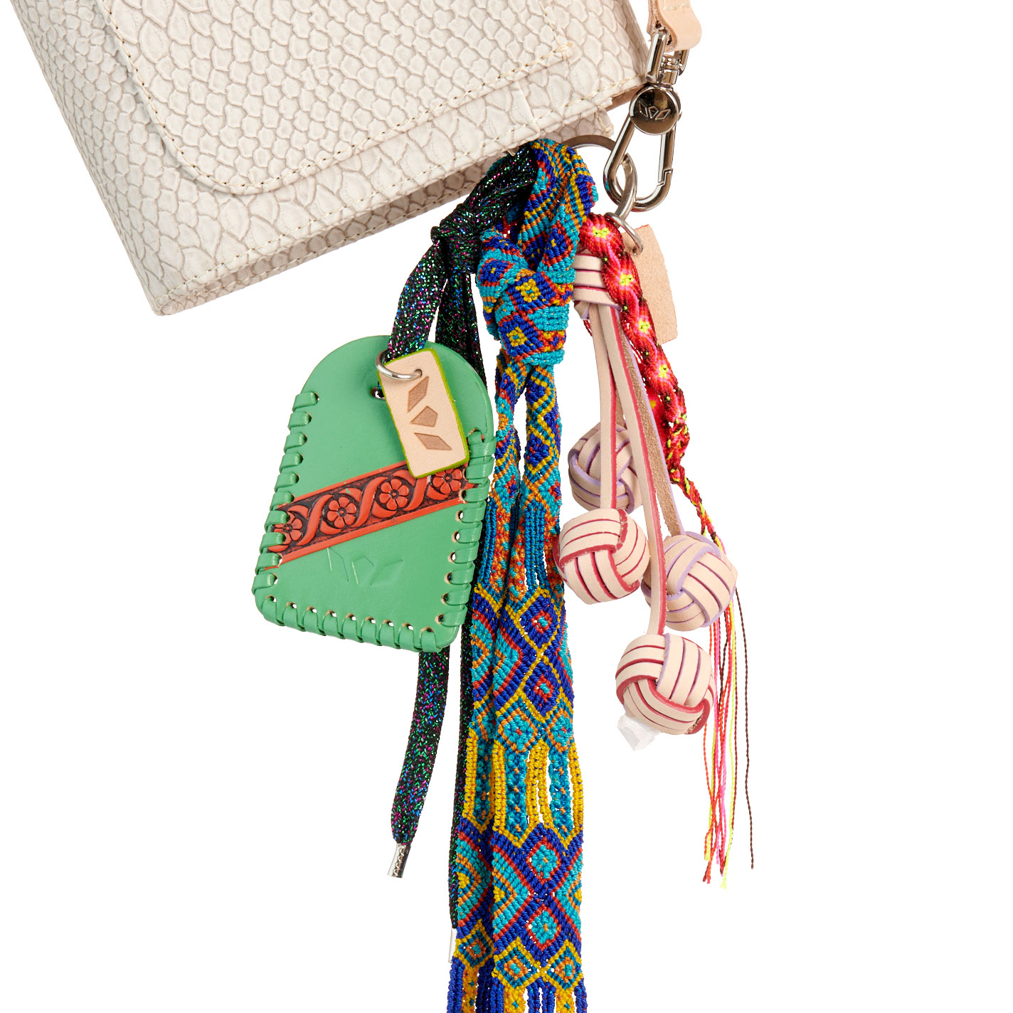 Consuela Thunderbird On The Town Off-White Messenger Bag - Image 1