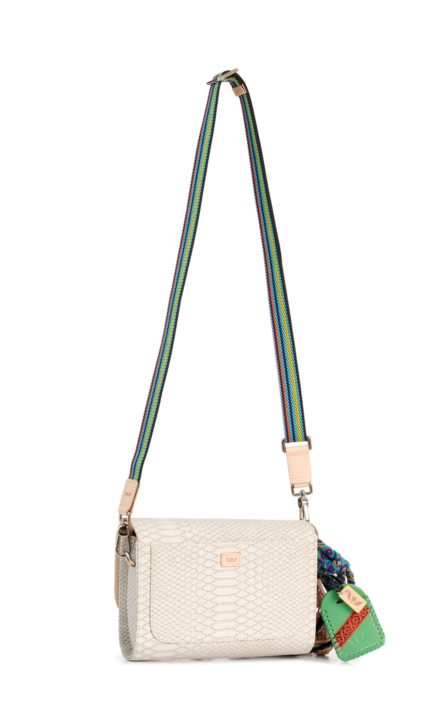 Consuela Thunderbird On The Town Off-White Messenger Bag - Image 1