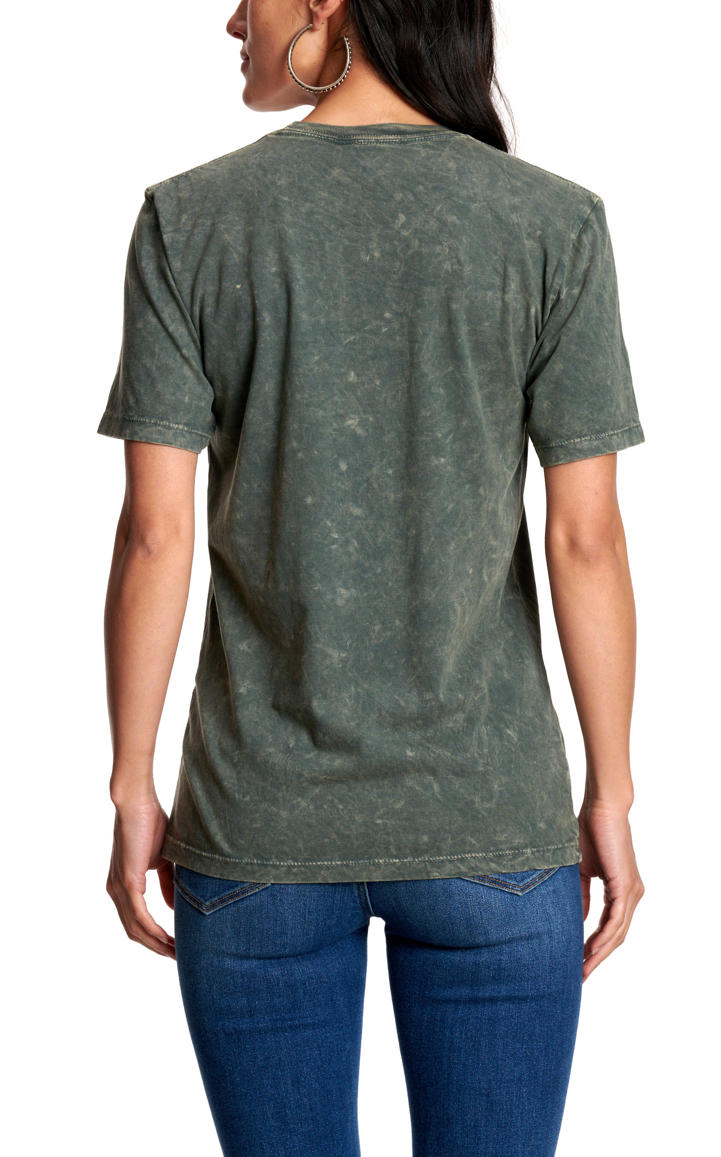 Lotus Fashion Women's Stone Kick Dust Cowboy Graphic T-Shirt - Image 3