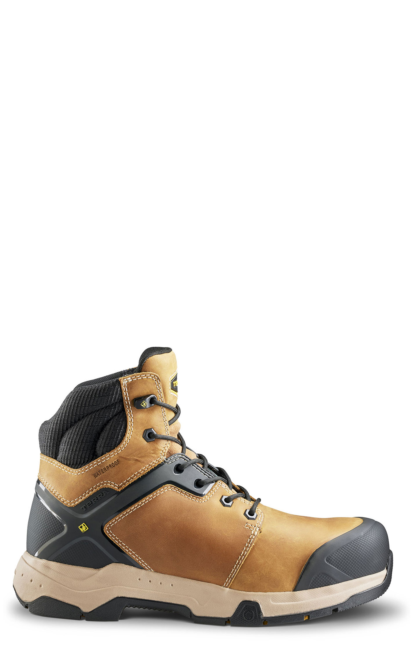 Terra Men’s Wheat Carbine 6” Waterproof Composite Toe Safety Work Boots - Image 1