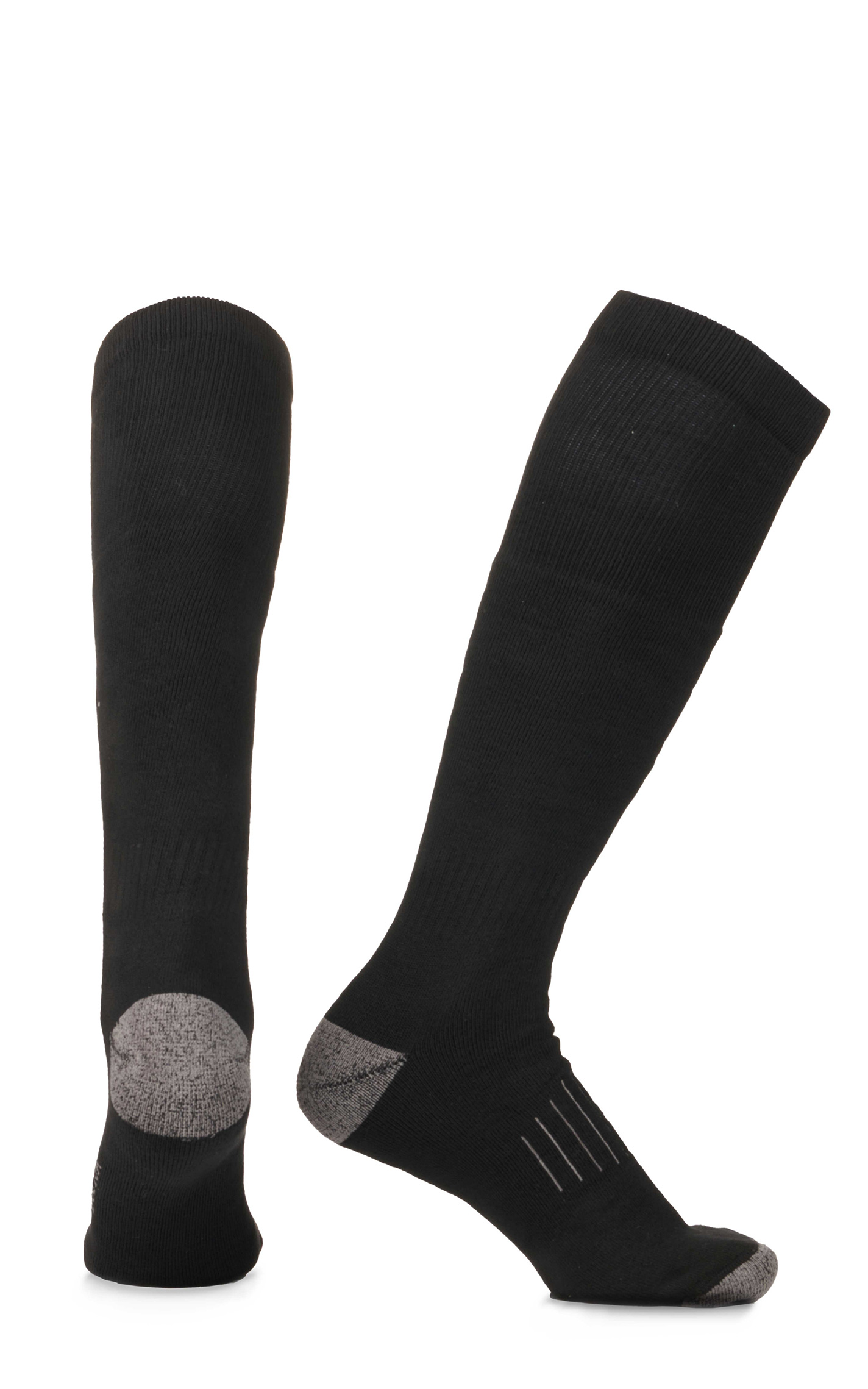 Boot Doctor Men's Black Over The Calf 2Pk Boot Socks - Image 1
