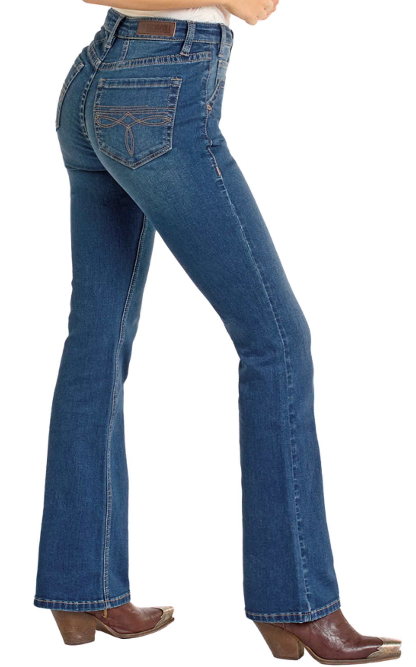 Rock & Roll Denim Women's Extra Stretch High Rise Bootcut Jeans - Image 1