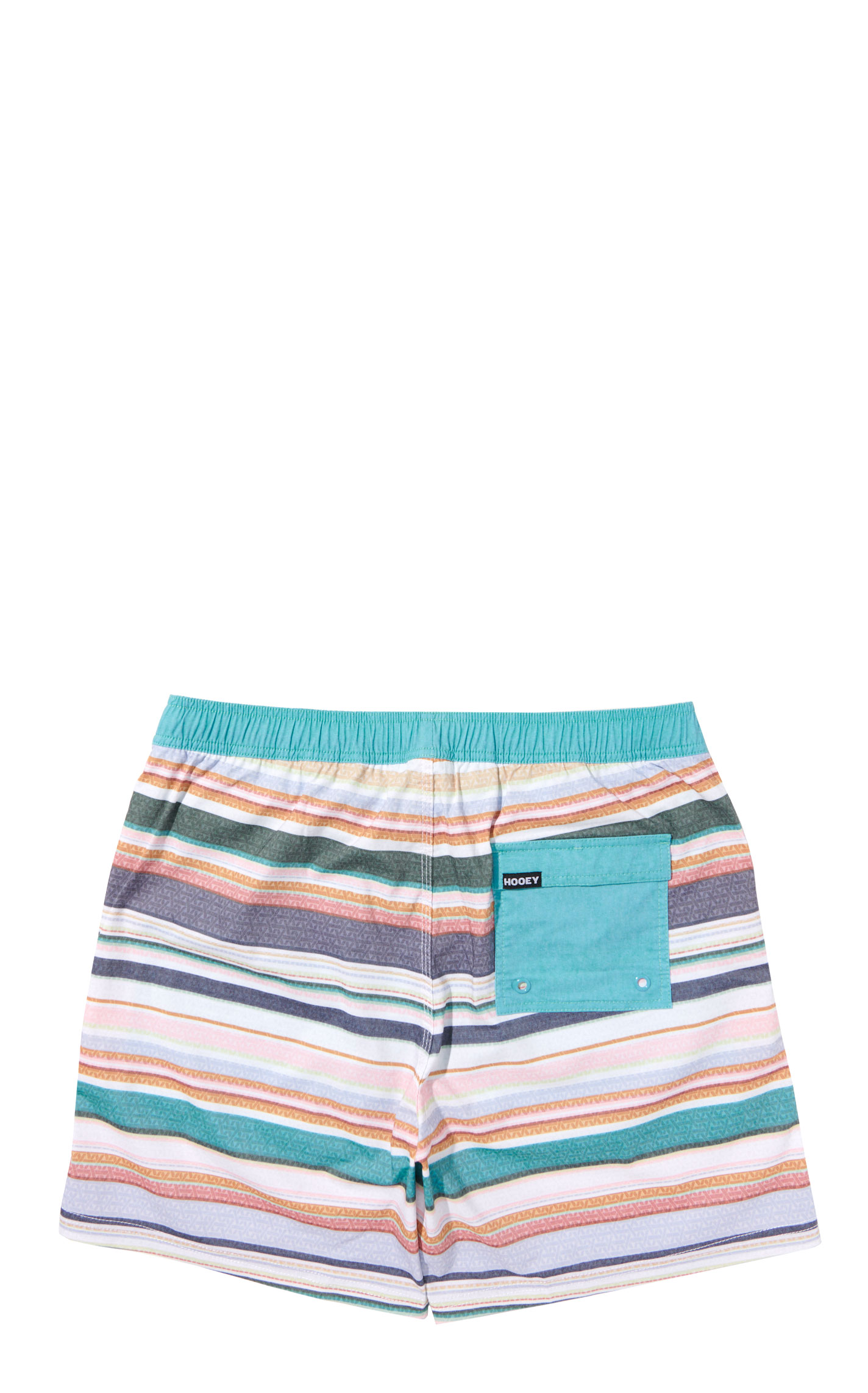 Hooey Men's Multi-Color Stripe Swim Trunks - Image 1