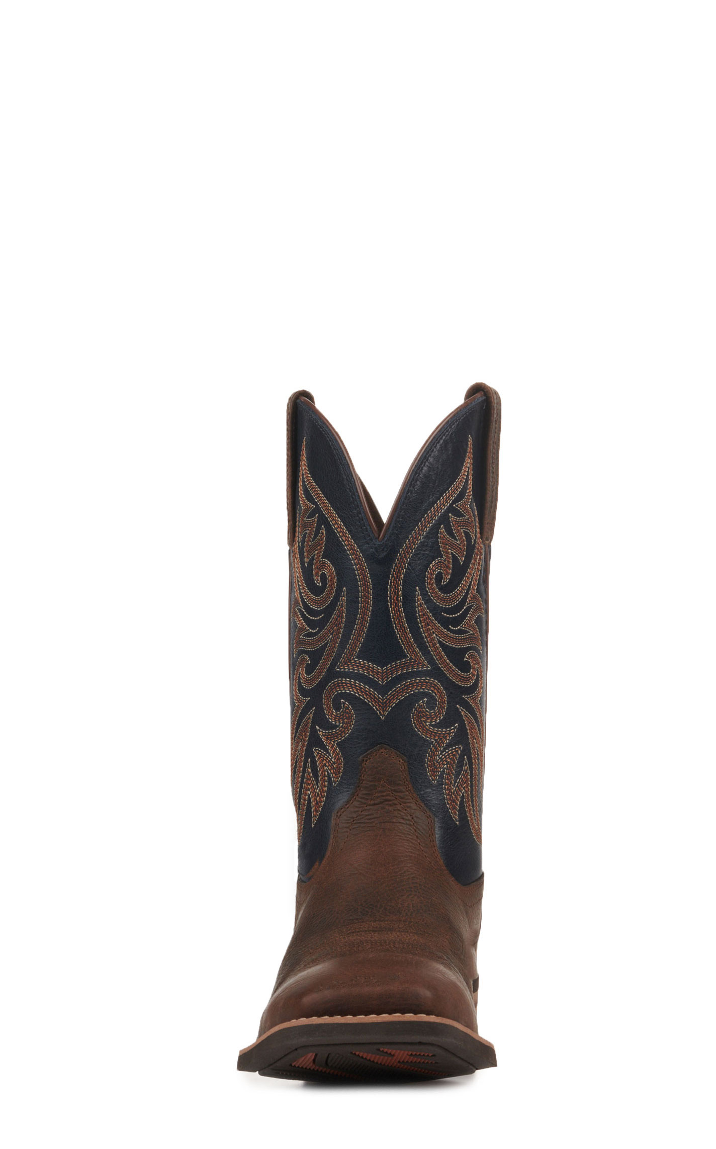 Ariat Men's Slingshot Rowdy Brown and Blue SmatLite Wide Square Toe Cowboy Boots - Image 1