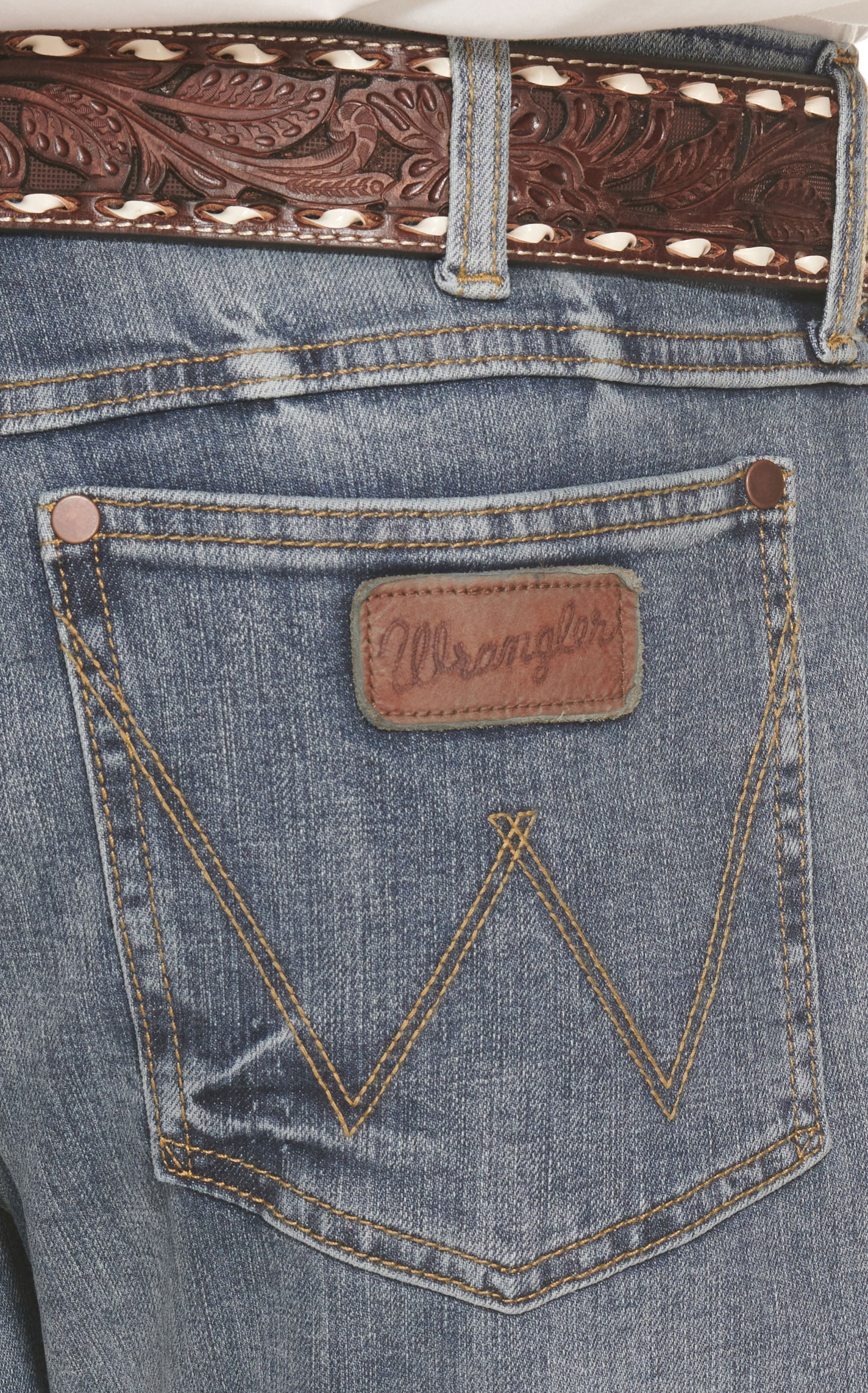 Wrangler Retro Men's Greely Slim Boot Cut Jeans - Image 1