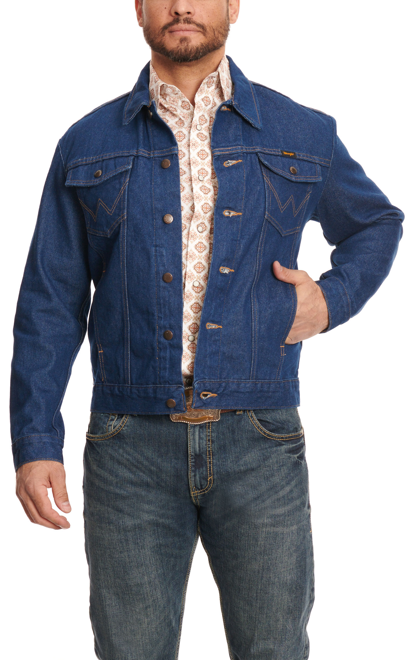 Wrangler Prewashed Denim Jacket - Image 1