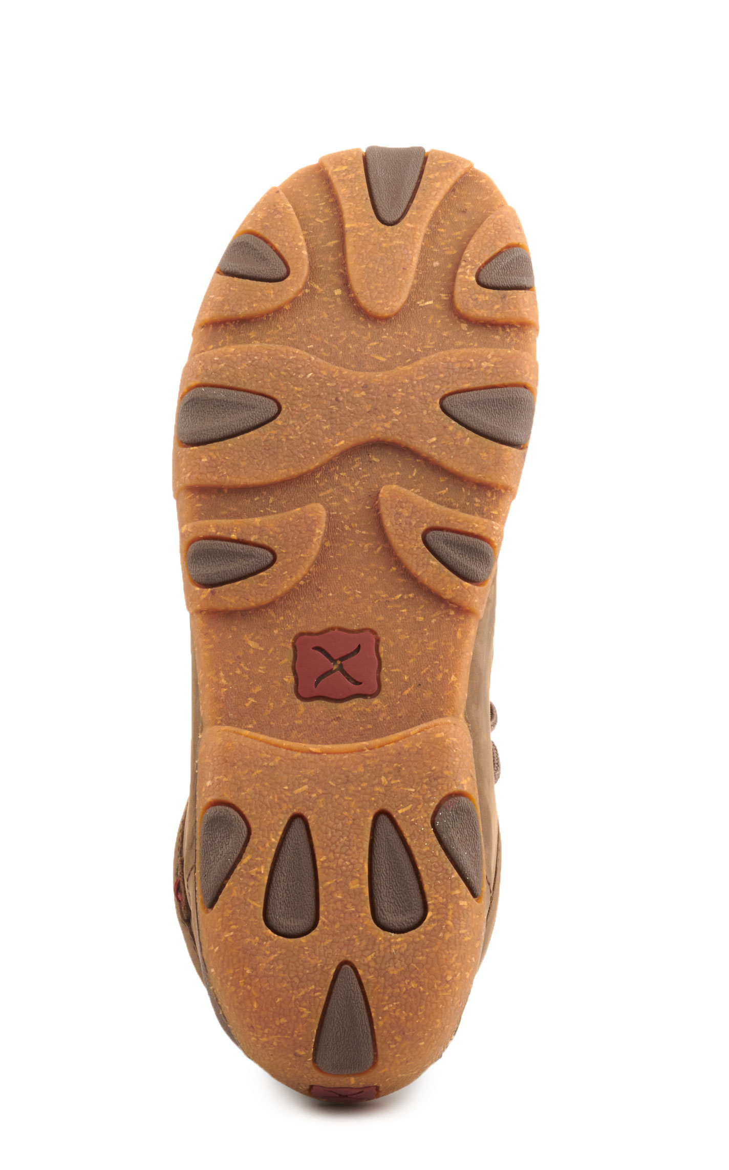 Twisted X Men's Shiitake Brown Chukka Driving Moc Casual Shoes - Image 1