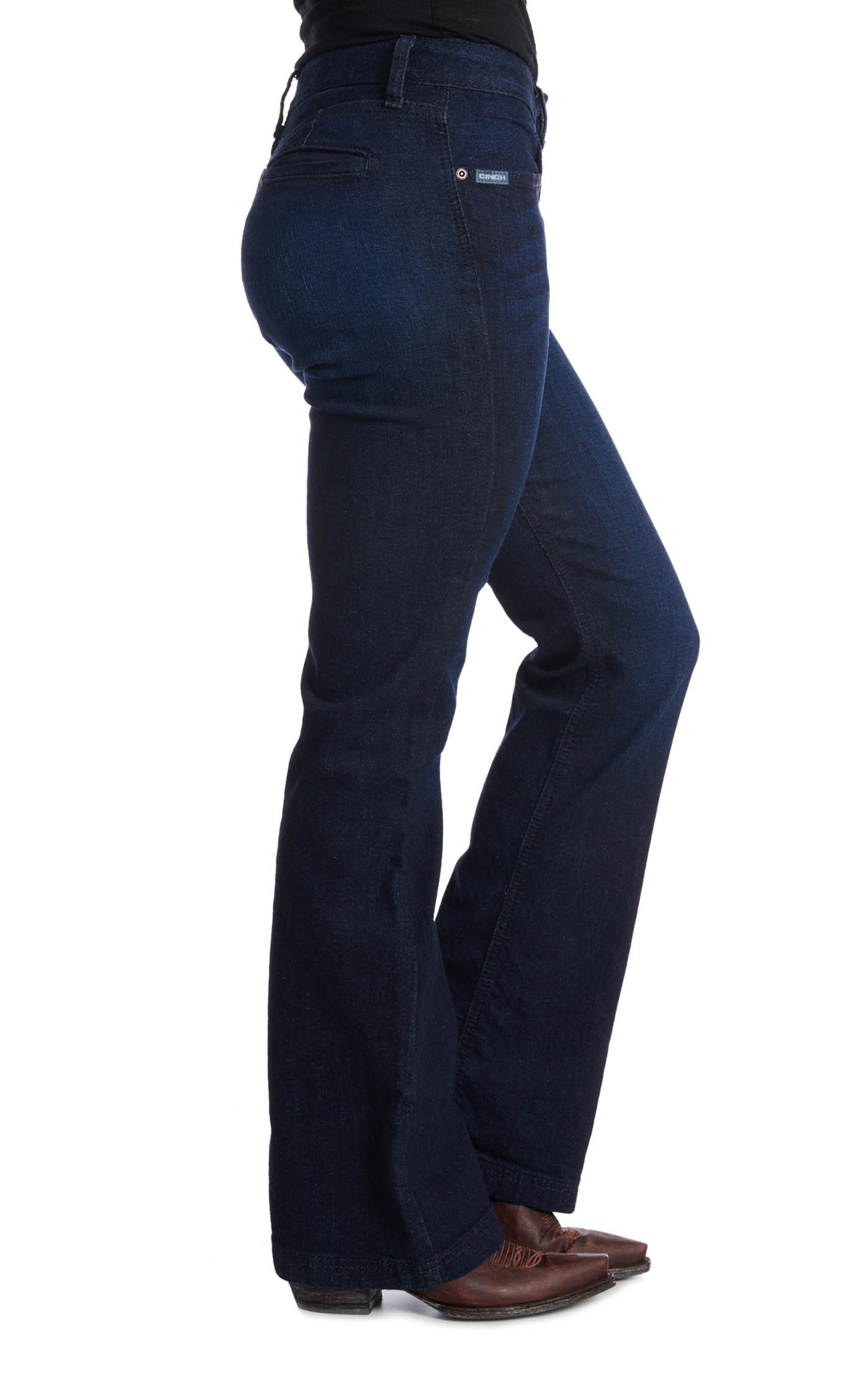 Cinch Women's Lynden Moderate Rise Slim Trouser Jeans - Image 1