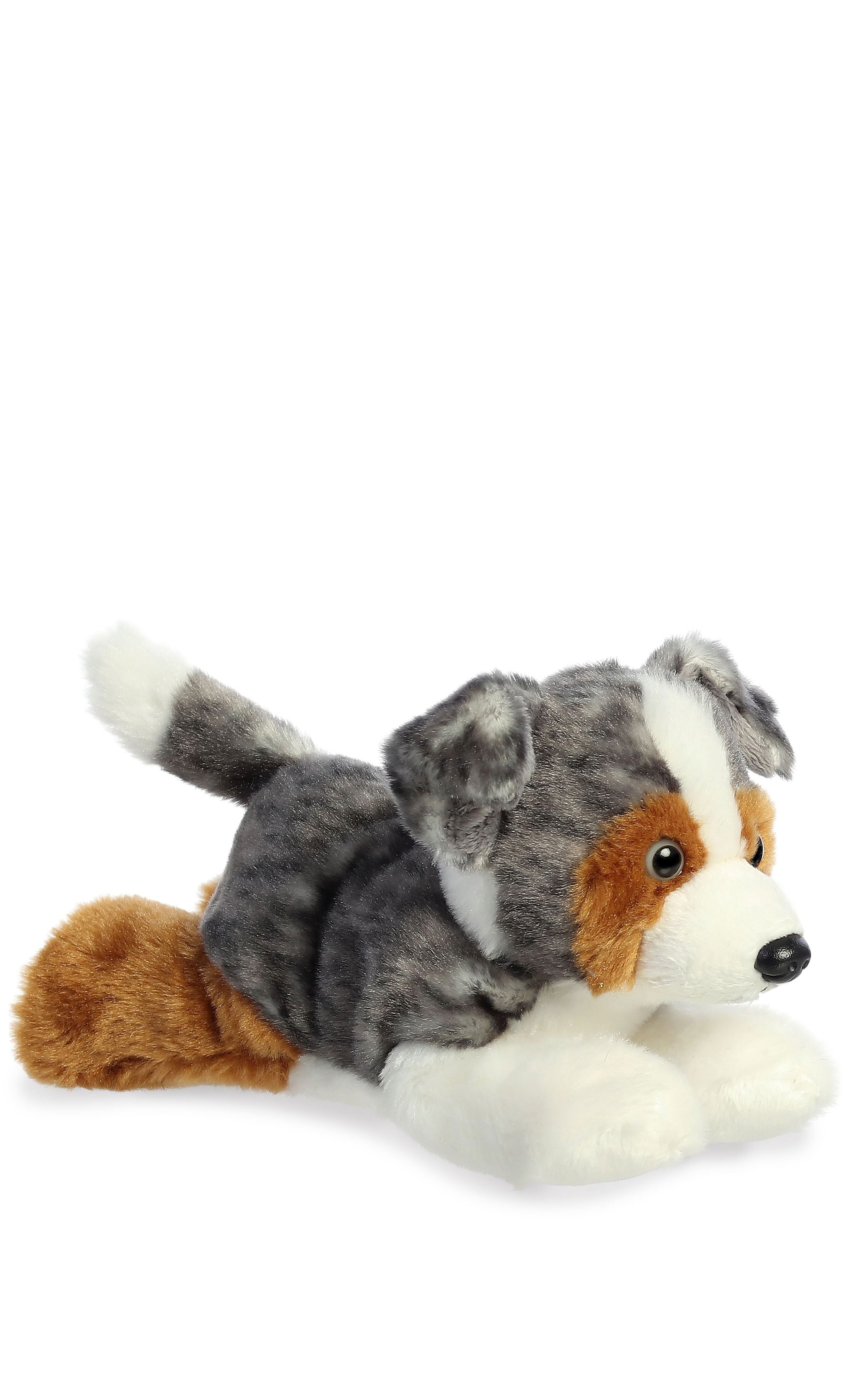 Aurora Flopsies Mini Australian Shepherd Stuffed Animal - Image 2