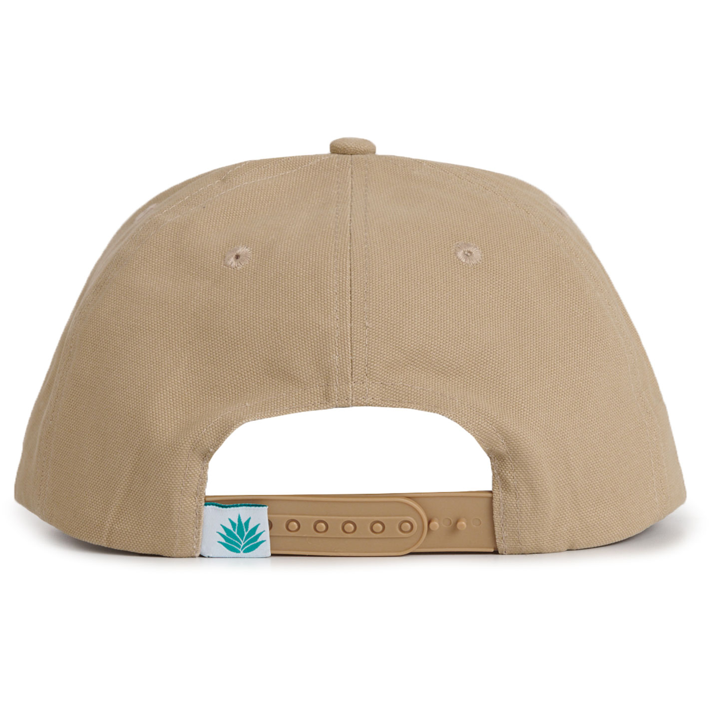 Sendero Provisions Co. Tan Flat Bill Embroidered Logo Rope Cap - Image 1