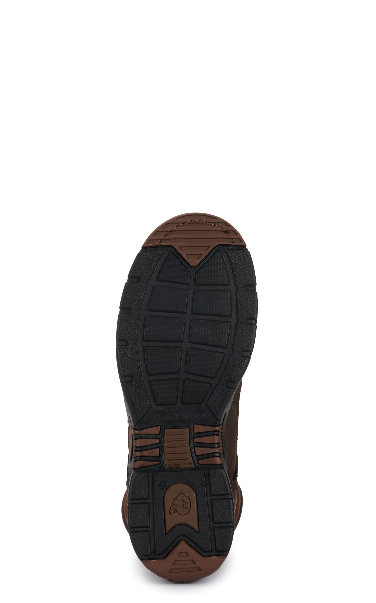 Georgia Men's Athens Brown Waterproof Round Toe Work Boot - Image 1