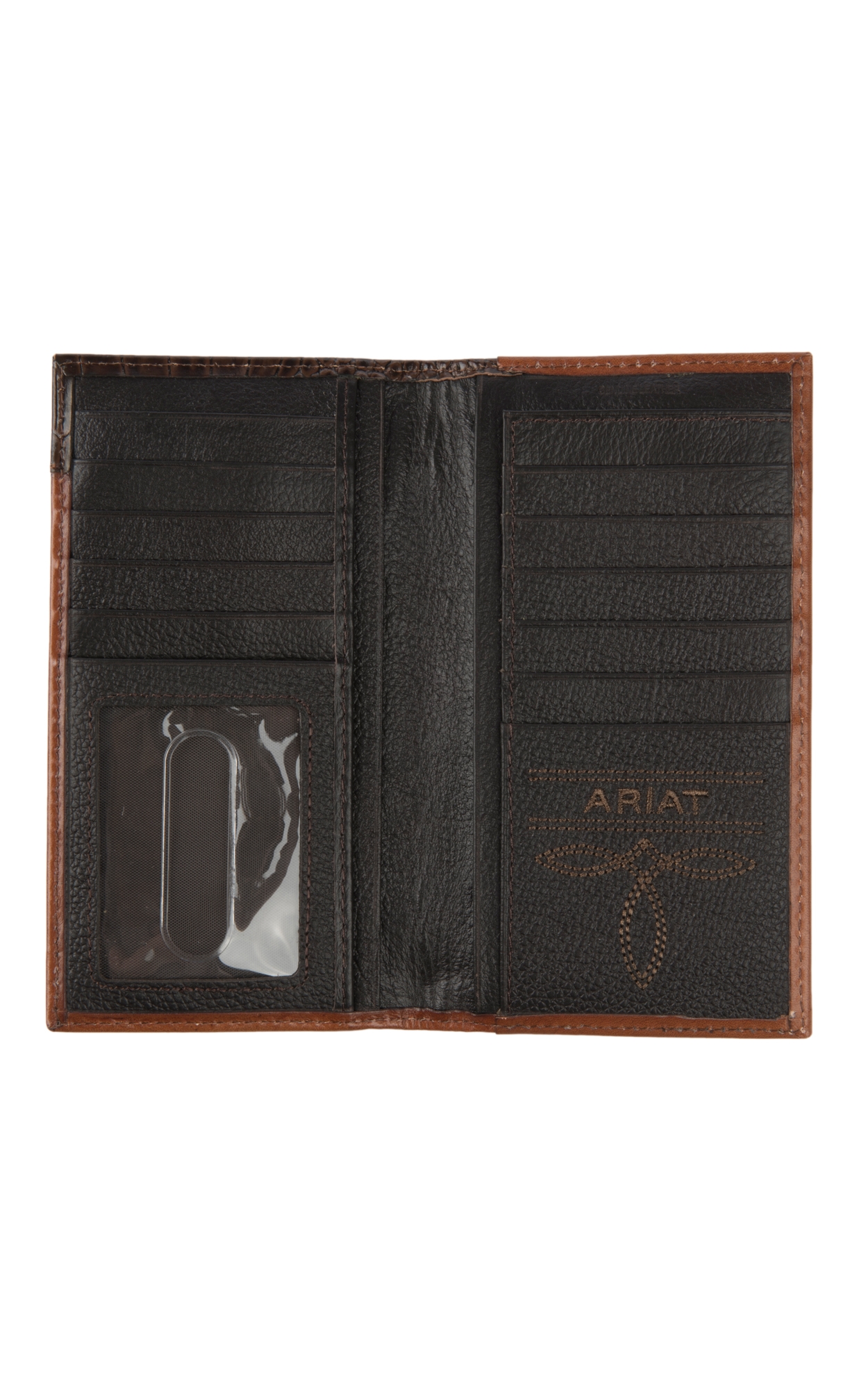 Ariat Gator Floral Rodeo Wallet / Checkbook Cover - Image 1