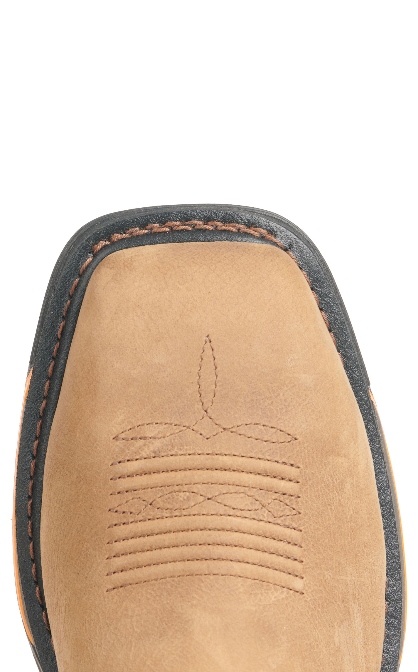 Ariat Men's Big Rig Natural Tan and Black BOA Wide Composite Square Toe Work Boot - Image 1