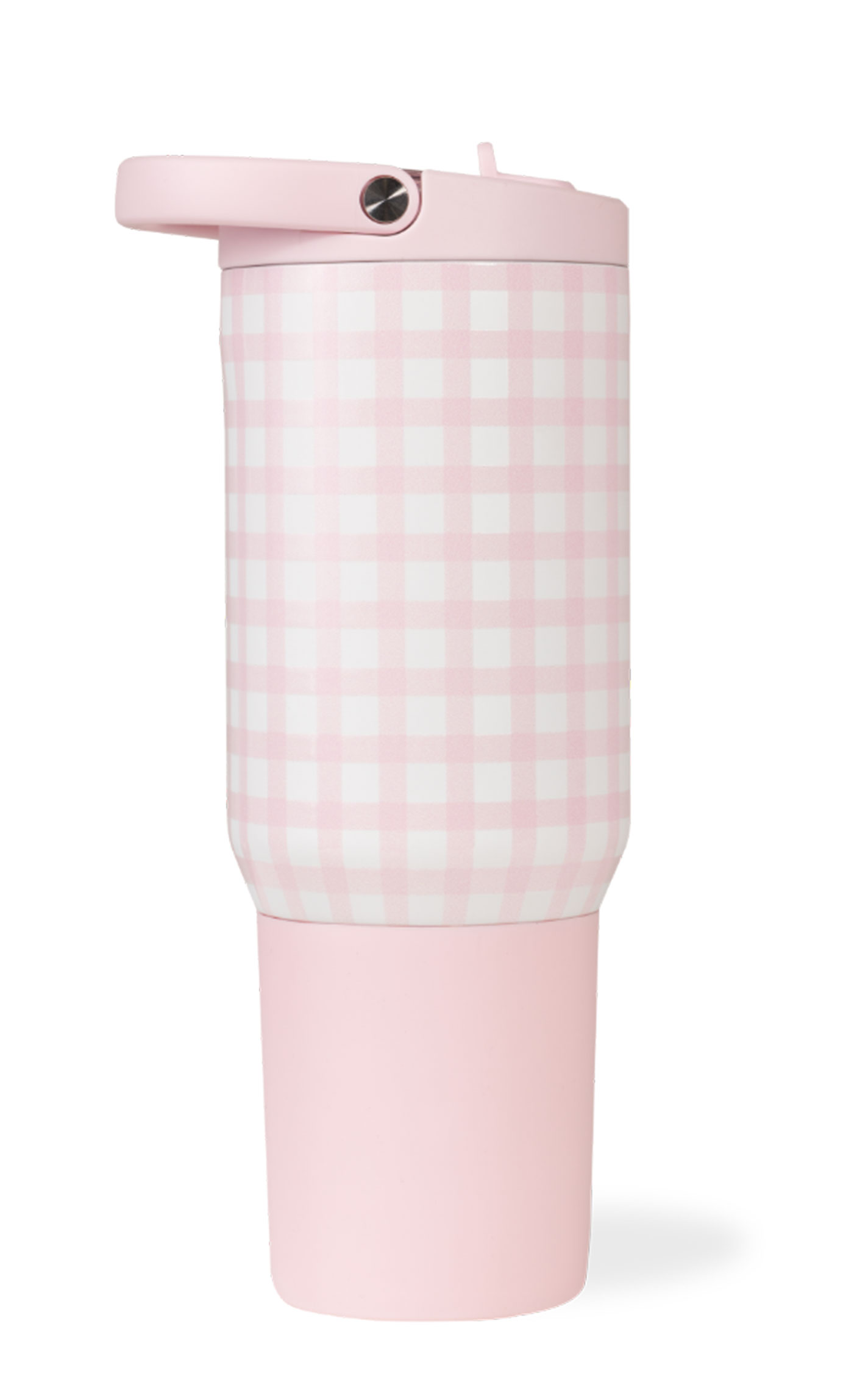 HydroJug Pink Gingham 20 oz Sport Insulated Bottle  - Image 1