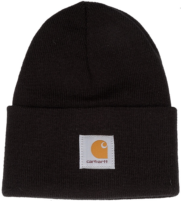 Carhartt Black Acrylic Knit Watch Cap - Image 1