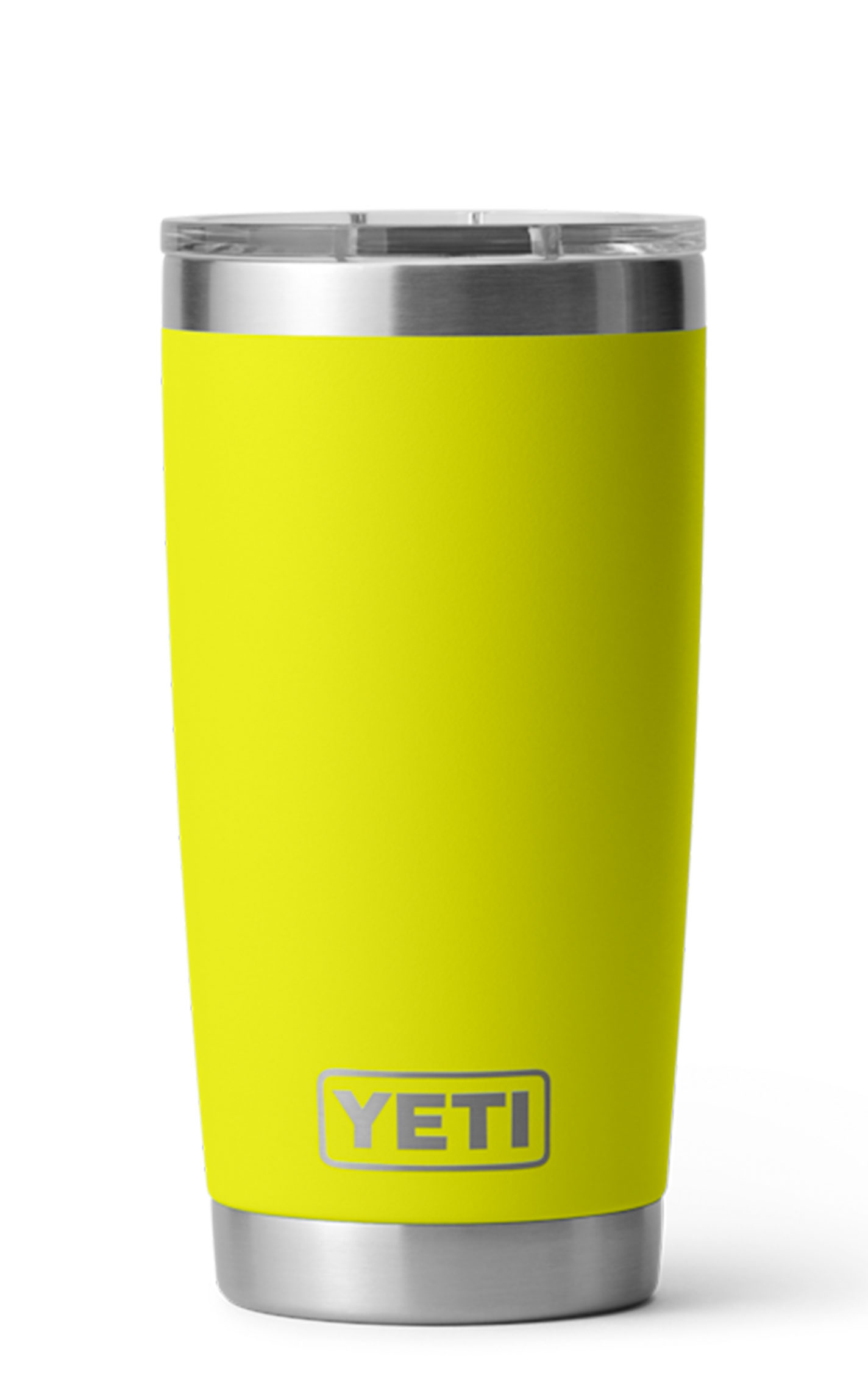 YETI Rambler Firefly Yellow 20 oz Tumbler with MagSlider Lid  - Image 1