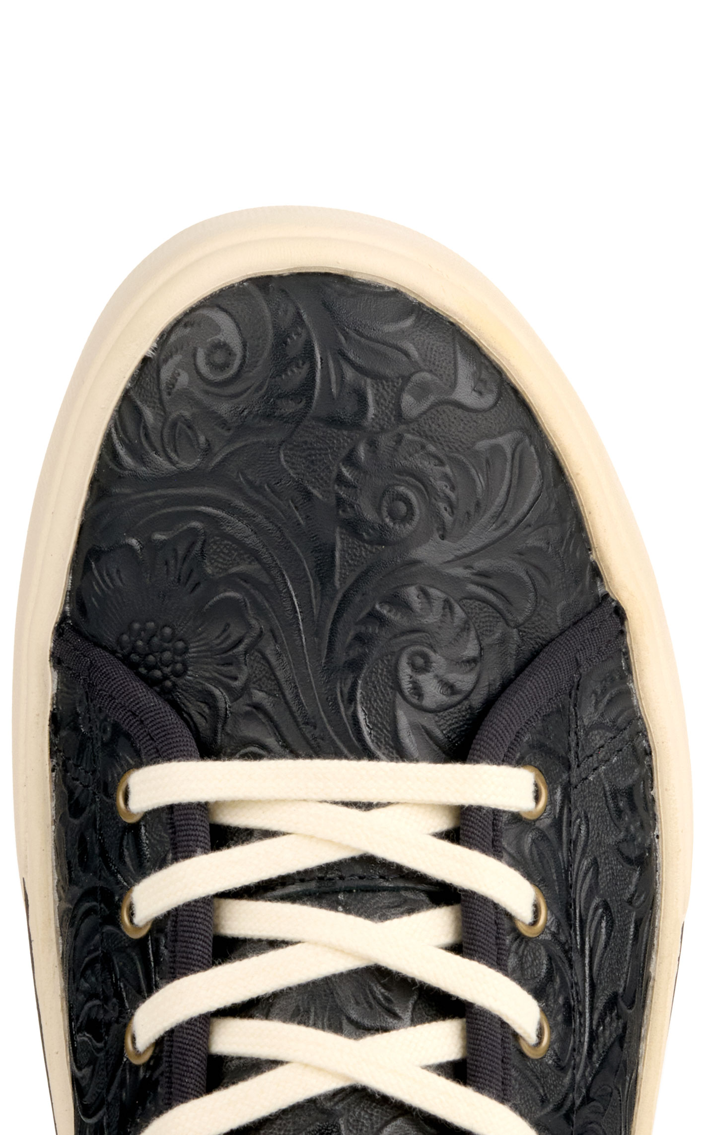 Ariat Women's Skylar Black Floral Embossed Round Toe Casual Shoe - Image 1