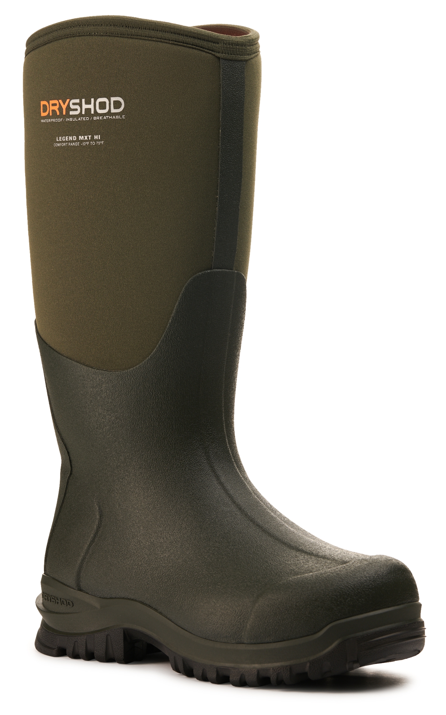 Dryshod Men's Legend MXT Moss Waterproof Round Toe Outdoor Boots - Image 1