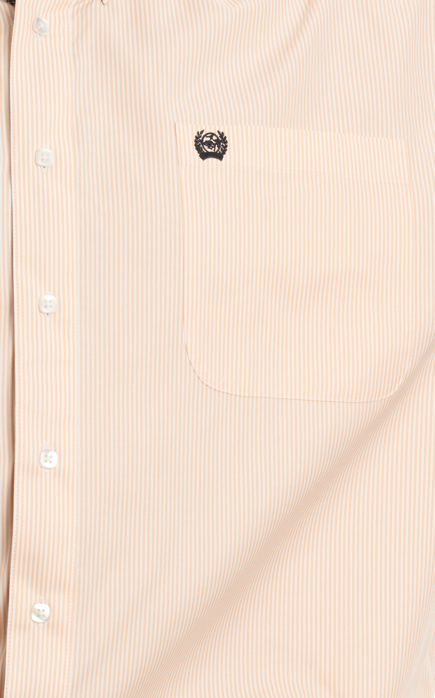 Cinch Men's Coral & White TENCEL™ Striped Western Shirt - Image 1
